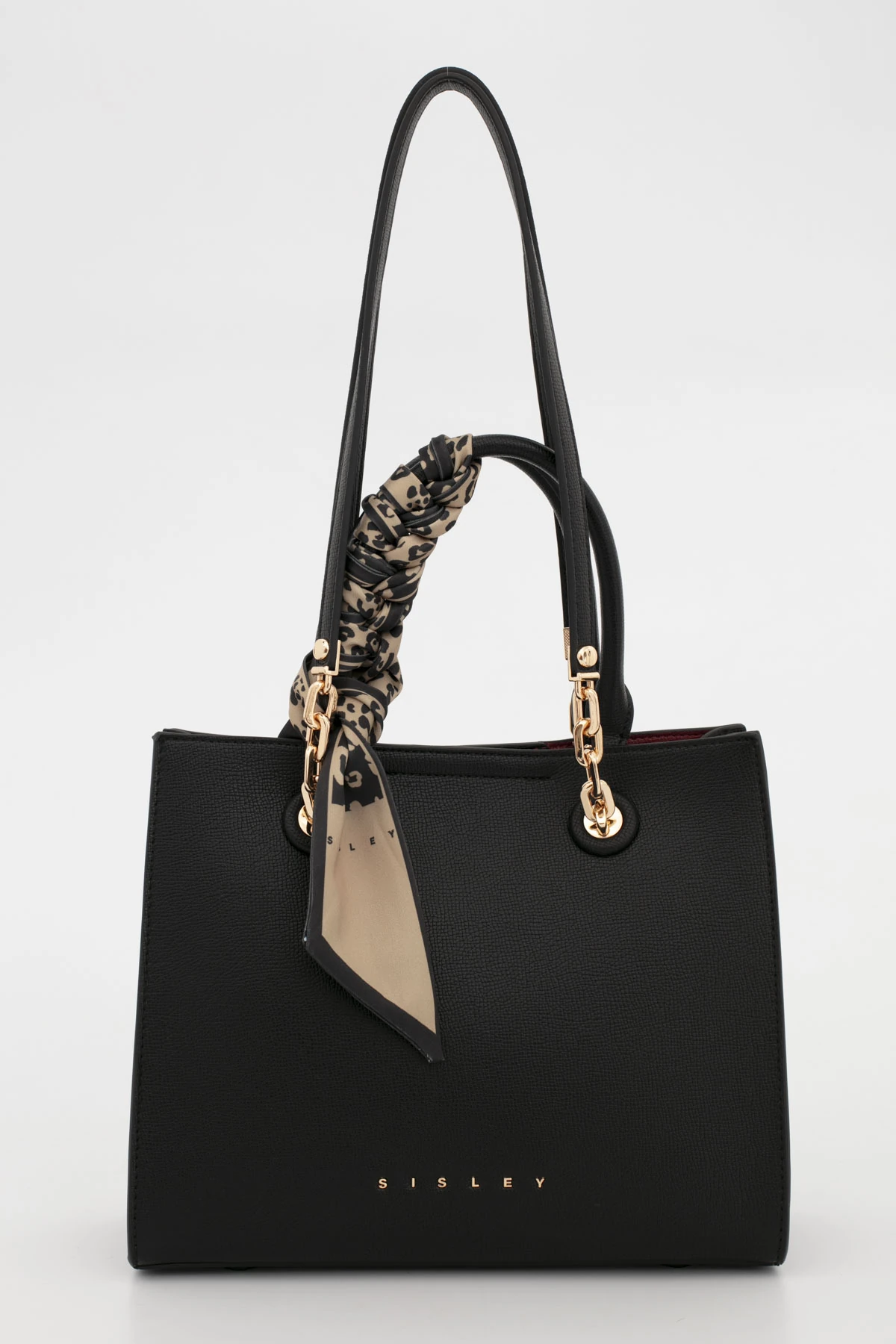 KADIN KOL ÇANTASI SİYAH - BORDO SLY283