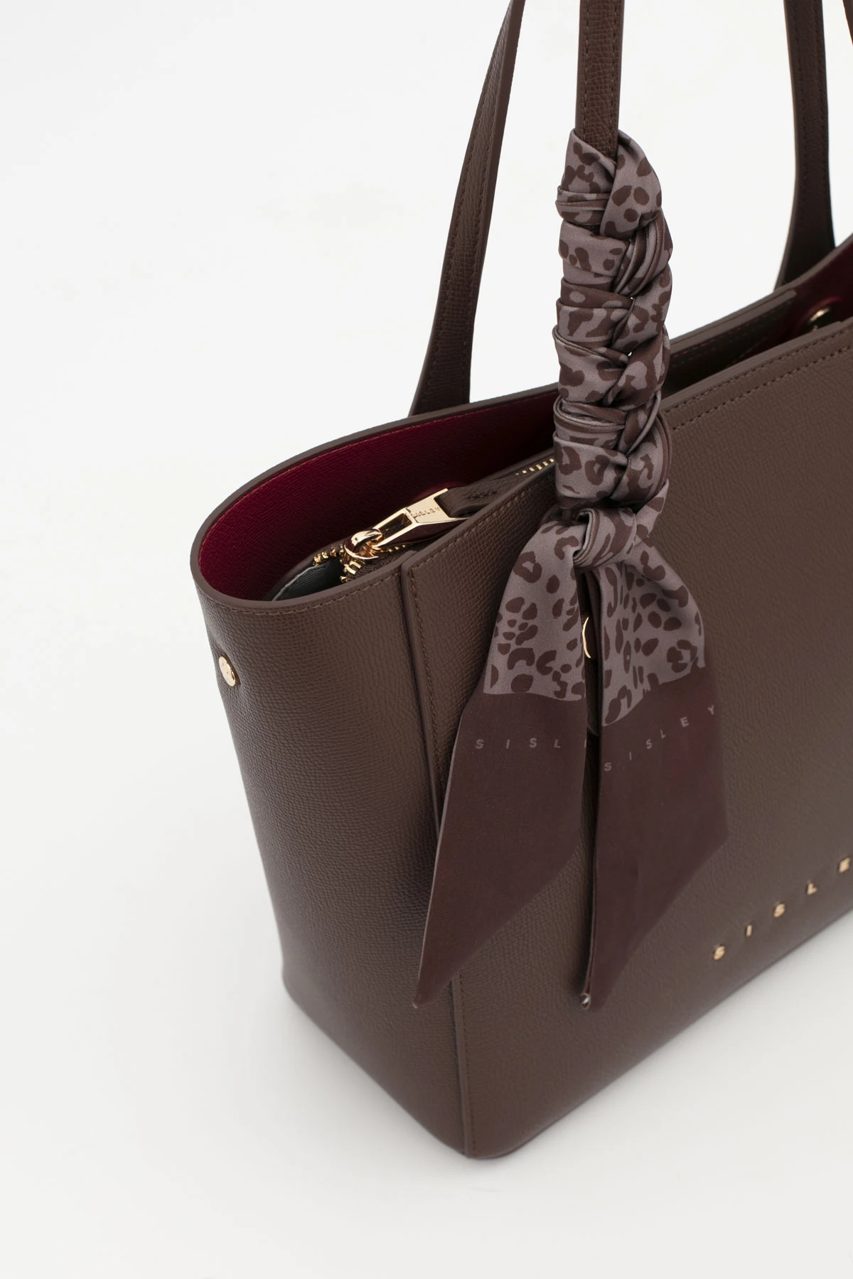 KADIN KOL ÇANTASI KAHVE-BORDO SLY284