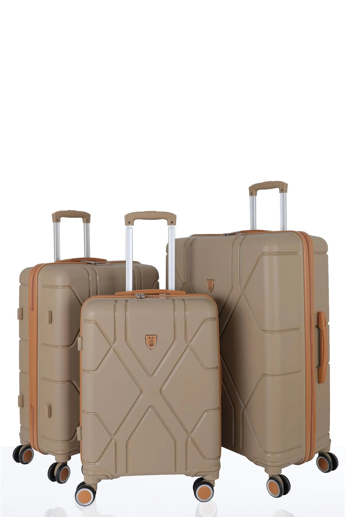 Mçs Üçlü Polipropilen Valiz Seti V375