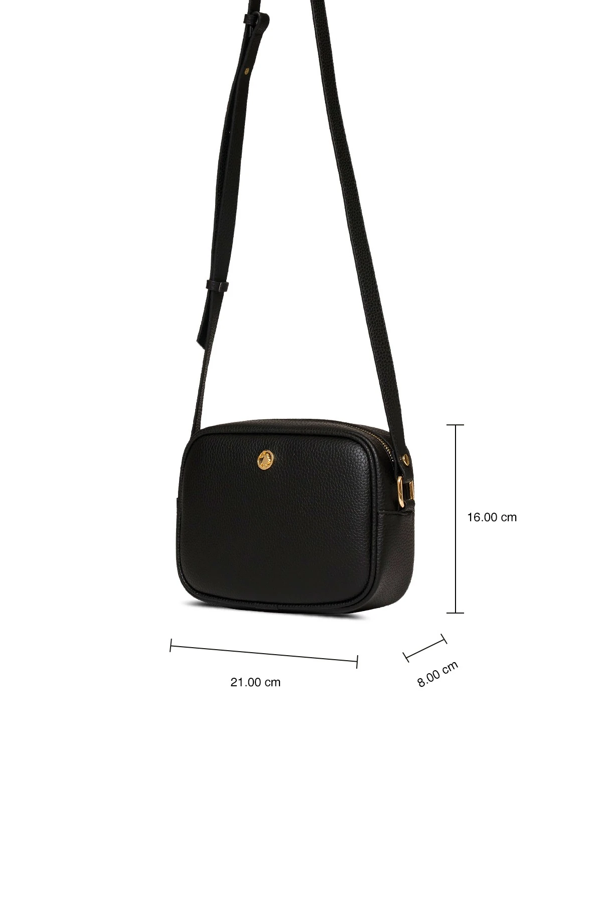 Sıyah Kadın Postacı Çantası Us25195