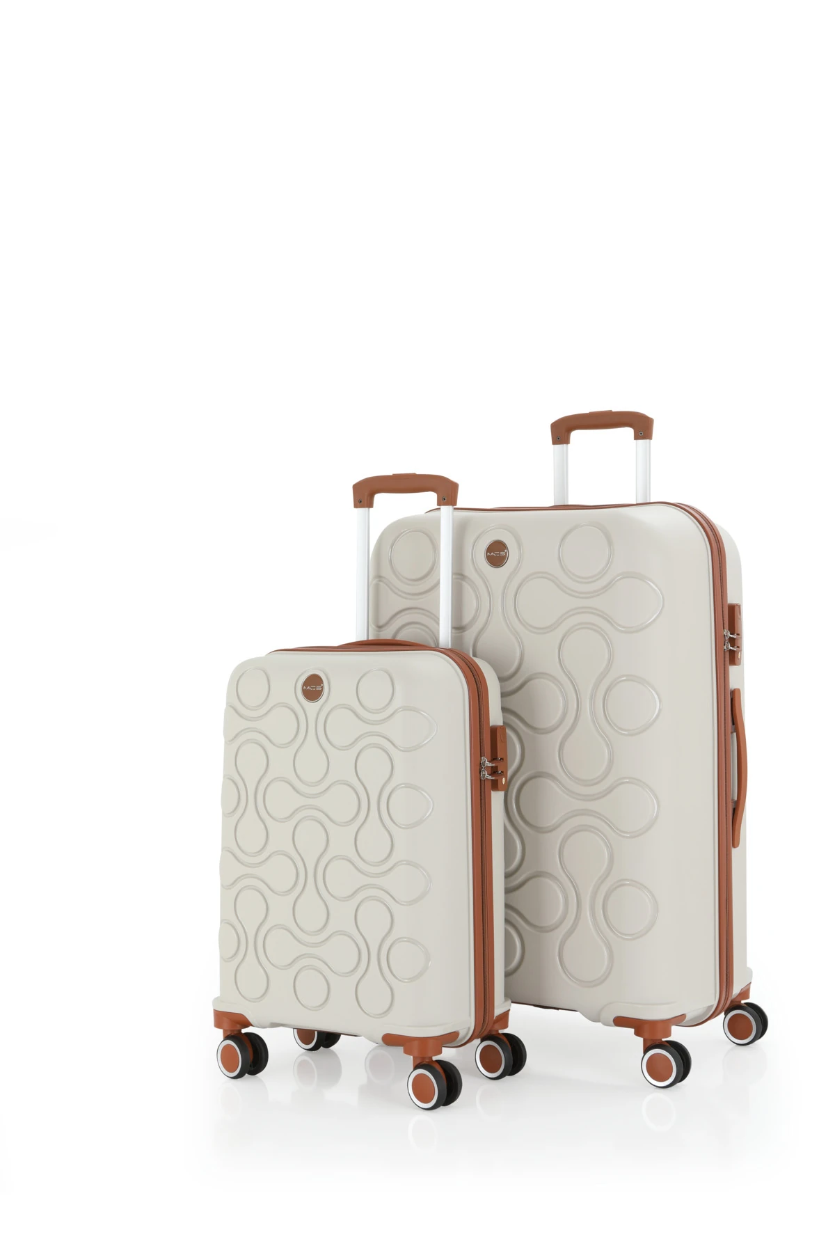 Mçs Polipropilen 2'li Valiz Seti Büyük & Kabin V376