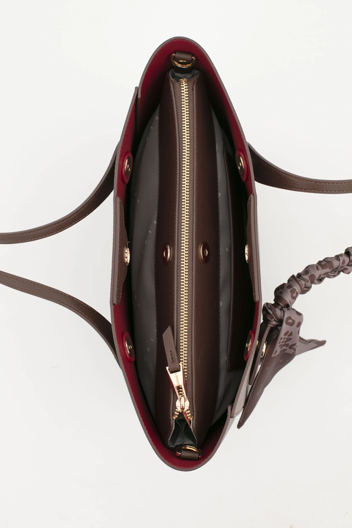 KADIN KOL ÇANTASI KAHVE-BORDO SLY284