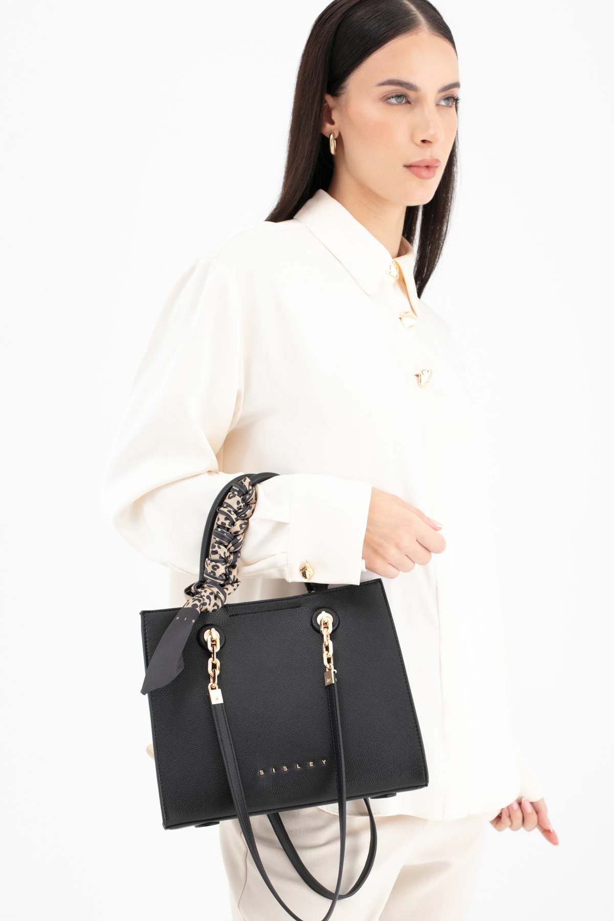 KADIN KOL ÇANTASI SİYAH - BORDO SLY283