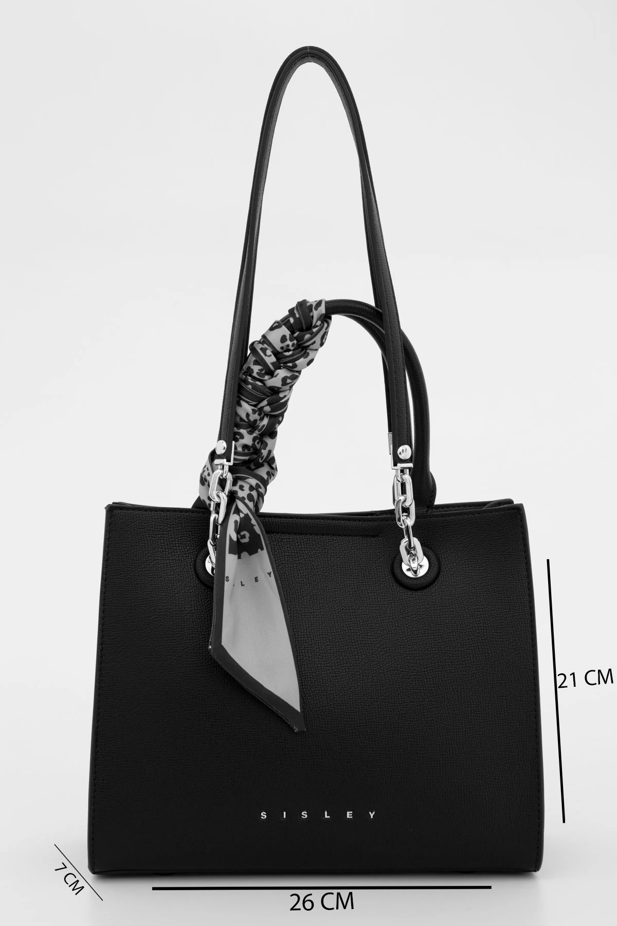 KADIN KOL ÇANTASI SİYAH - BORDO SLY283