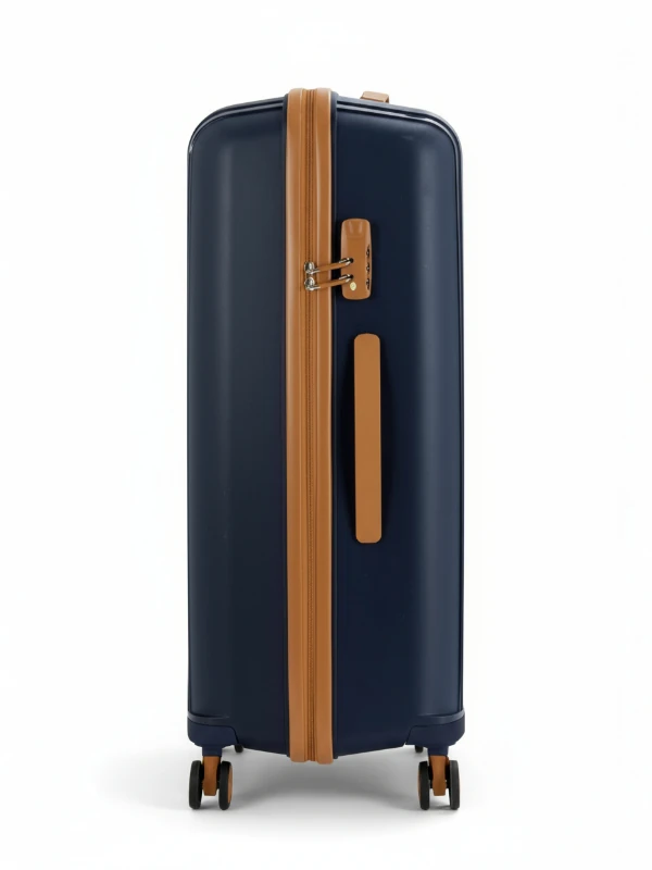 3lü Set Kırılmaz Silikon Seyahat Valizi Bavulu V305 Laci Hardal