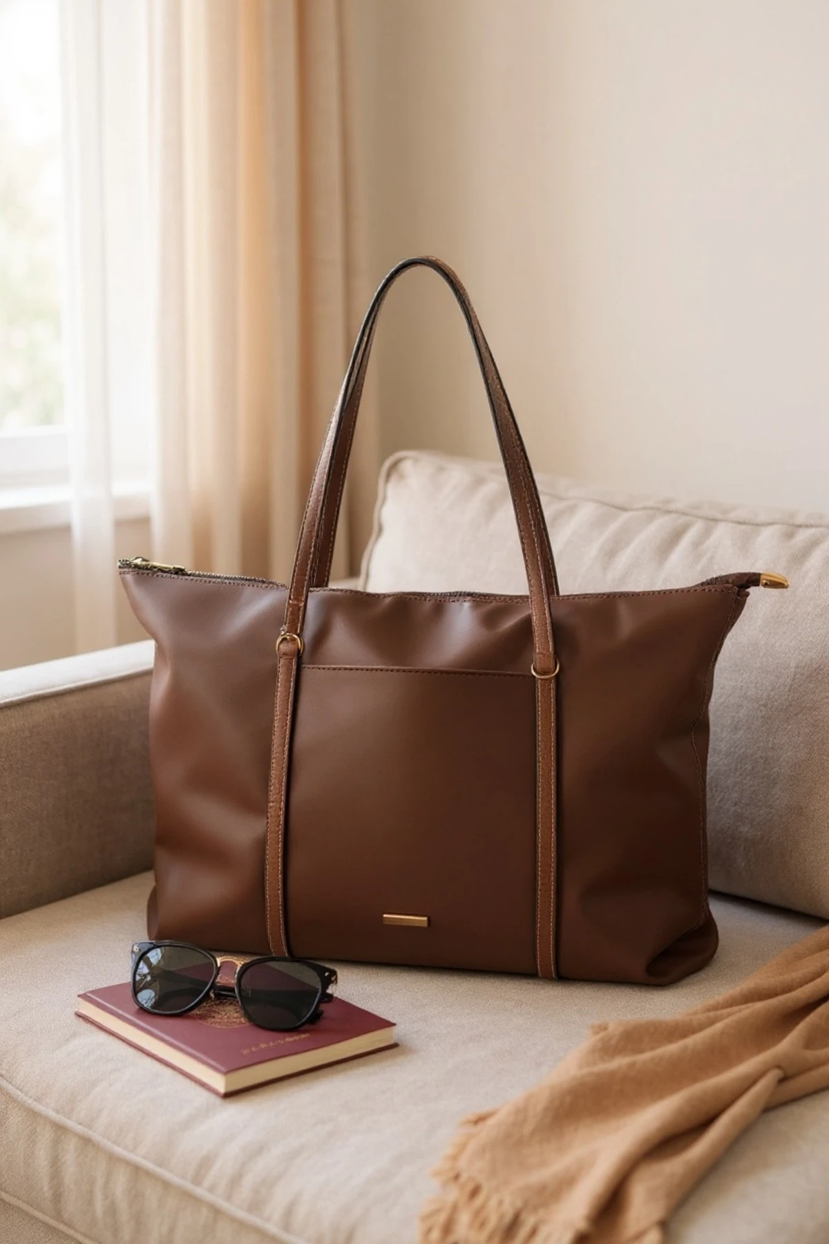 Minimalist Omuz Çantası – Kampüs & Şehir Stili