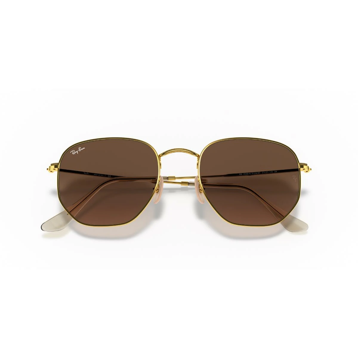 Ray-Ban RB3548N 912443 51 Hexagonal Güneş Gözlüğü