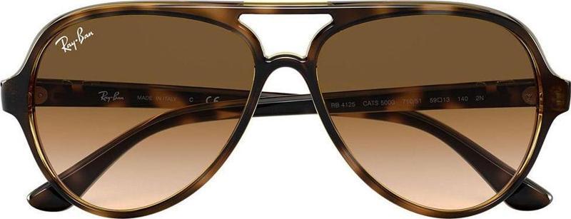 Ray-Ban RB4125 710/51 59 Cats 5000 Güneş Gözlüğü
