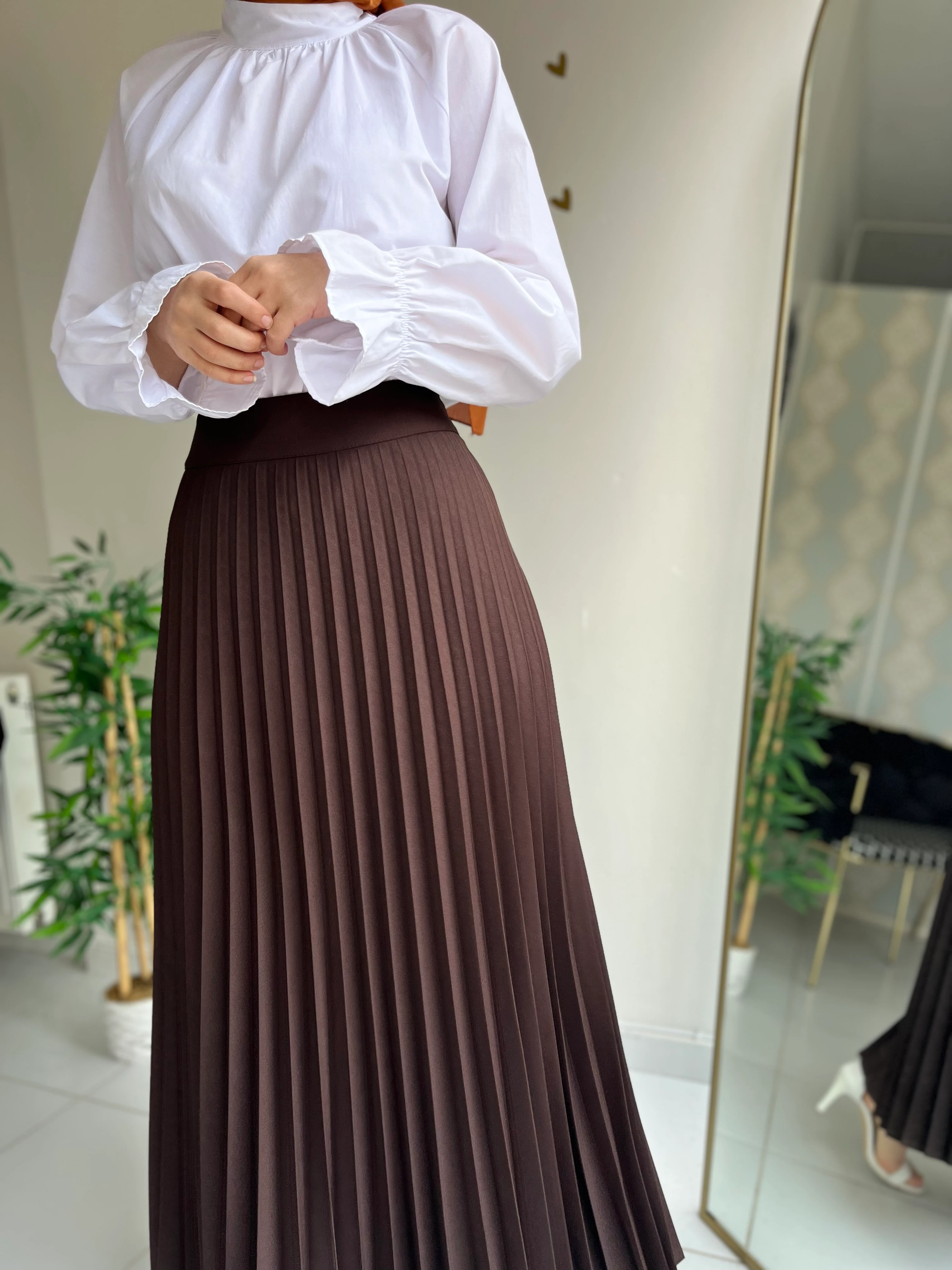 Piliseli Etek - Acı Kahve