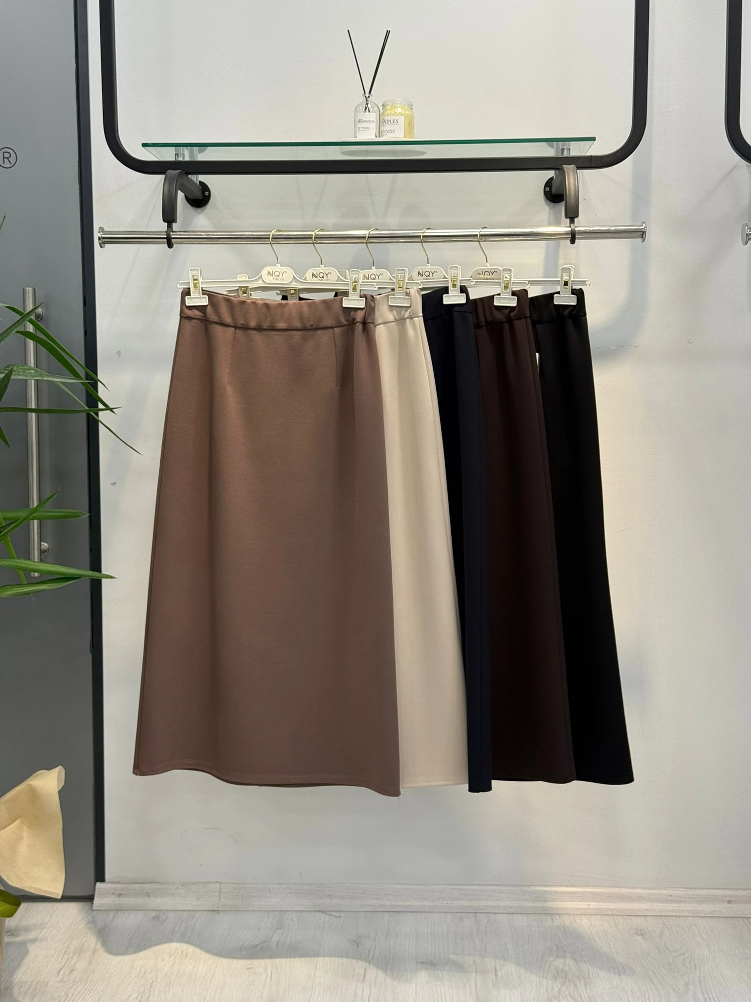 Portoriko kumaş kalem etek