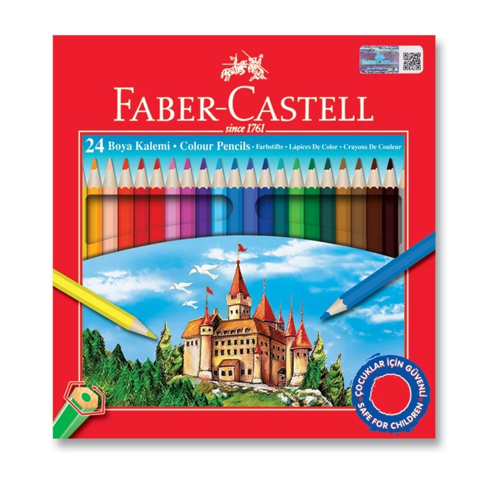 Faber-Castell Kuruboya Kalemi 24 Renk 116324