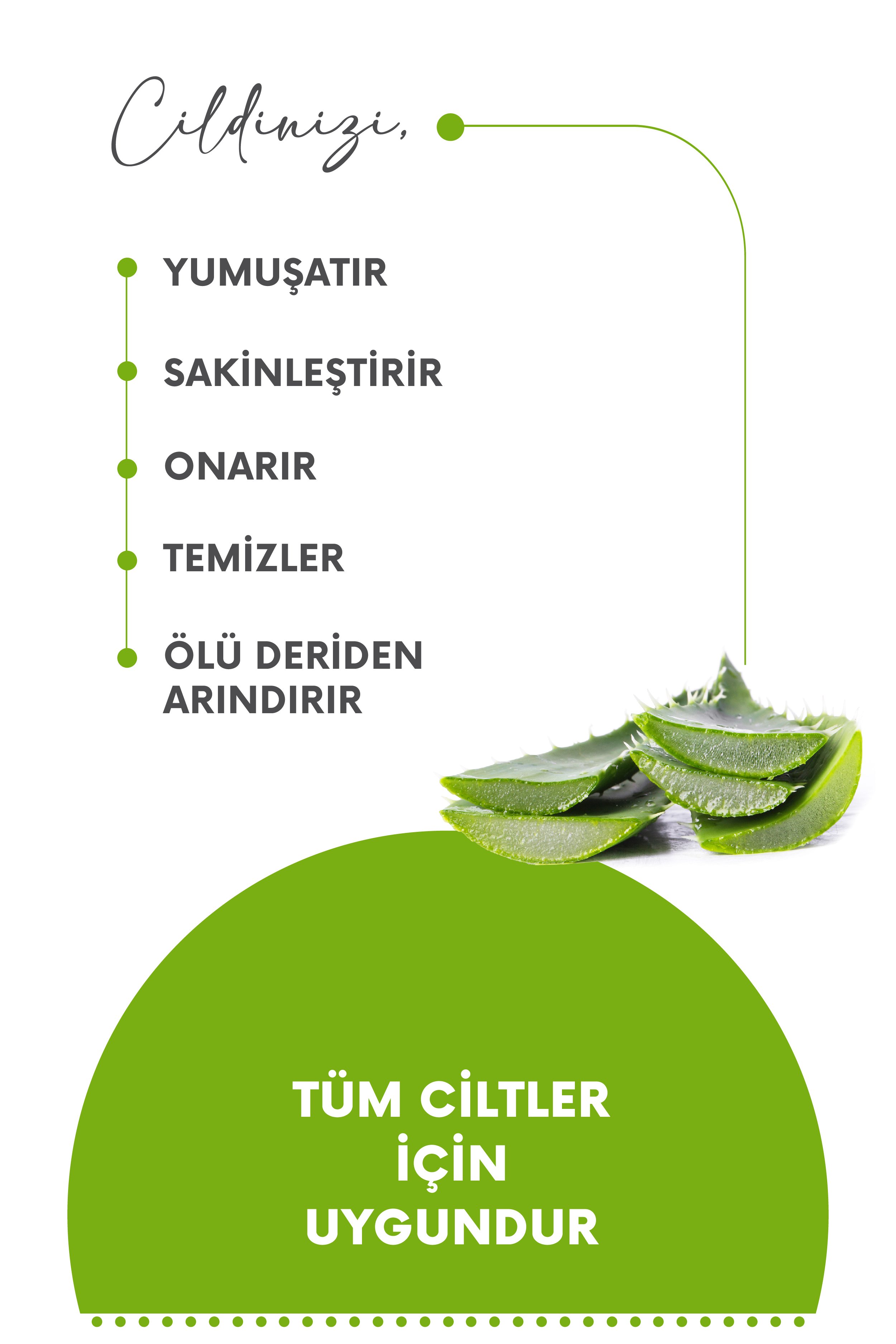 Doğal Kabak Lifli Aloe Vera Sabun