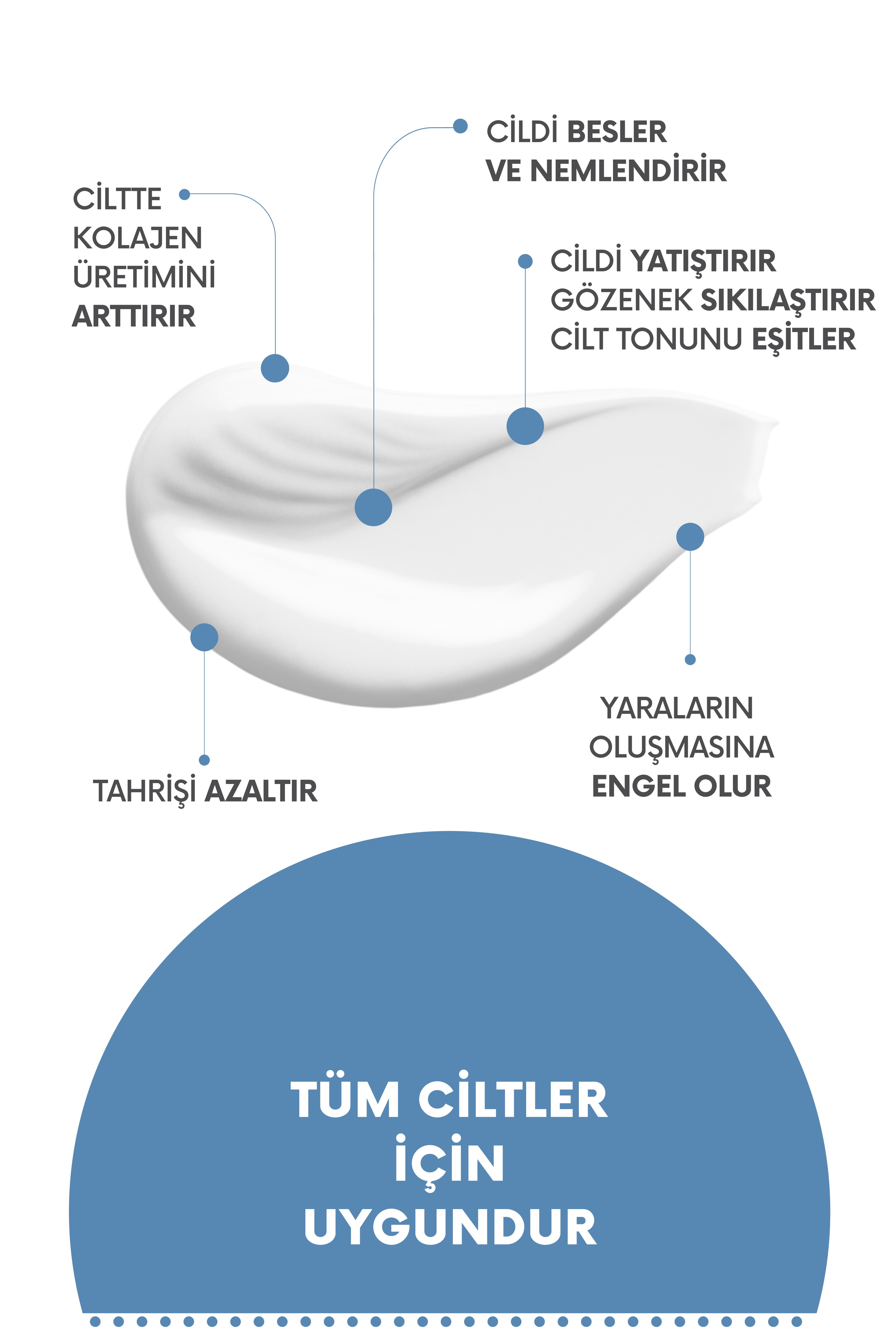 Nemlendirici ve Onarıcı Etkili Bakım Kremi 50ml