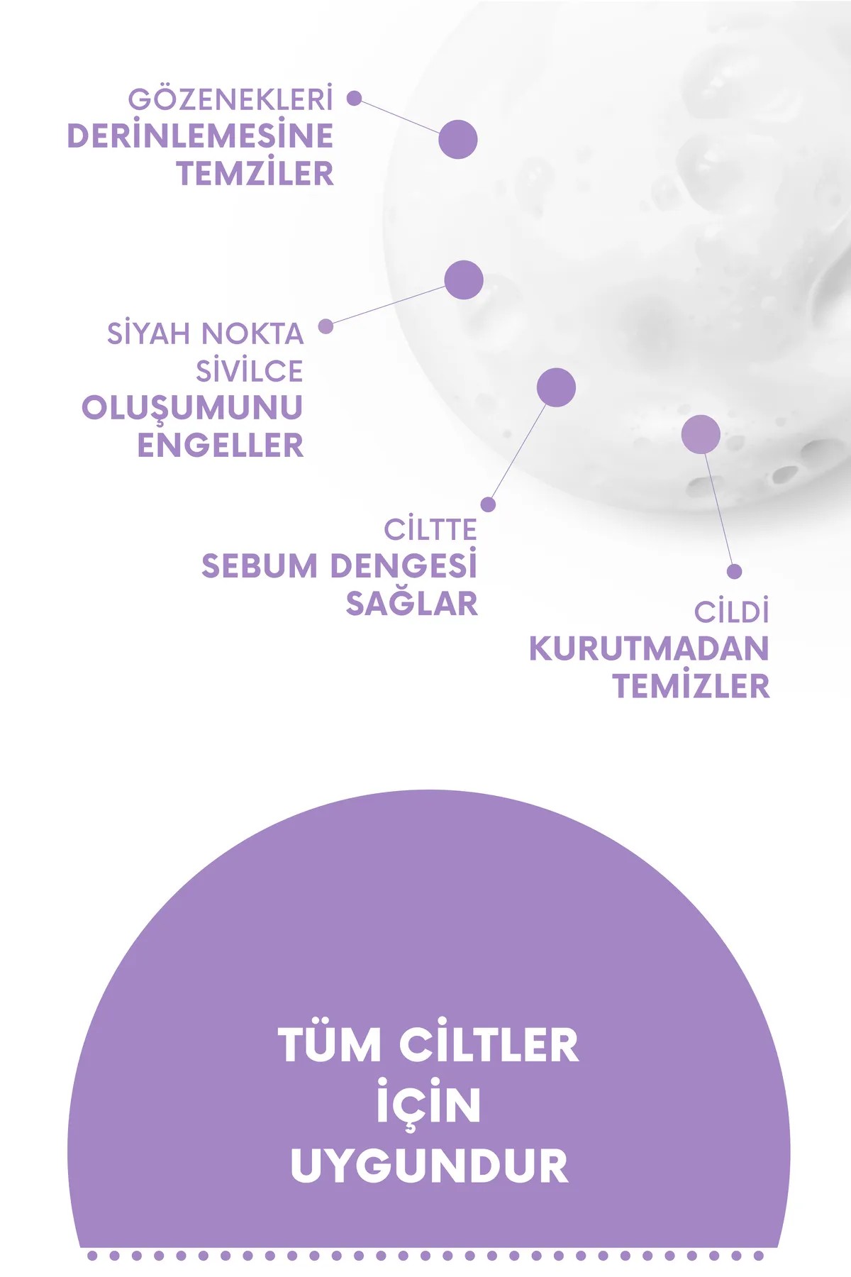 Doğal İçerikli Yüz Temizleme Köpüğü 150 ml