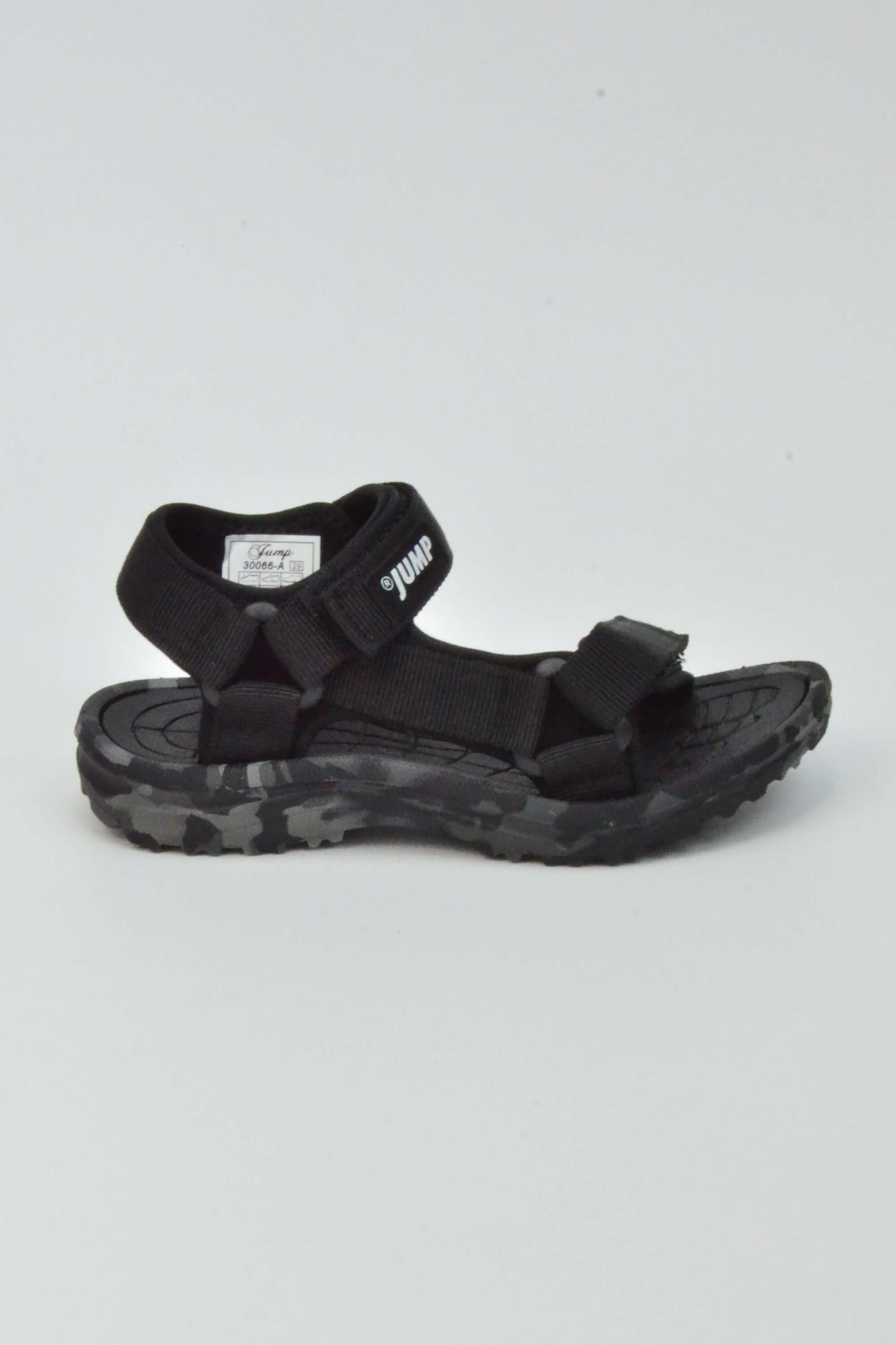 30066 Patik Tek Bant Cırtlı Sandalet