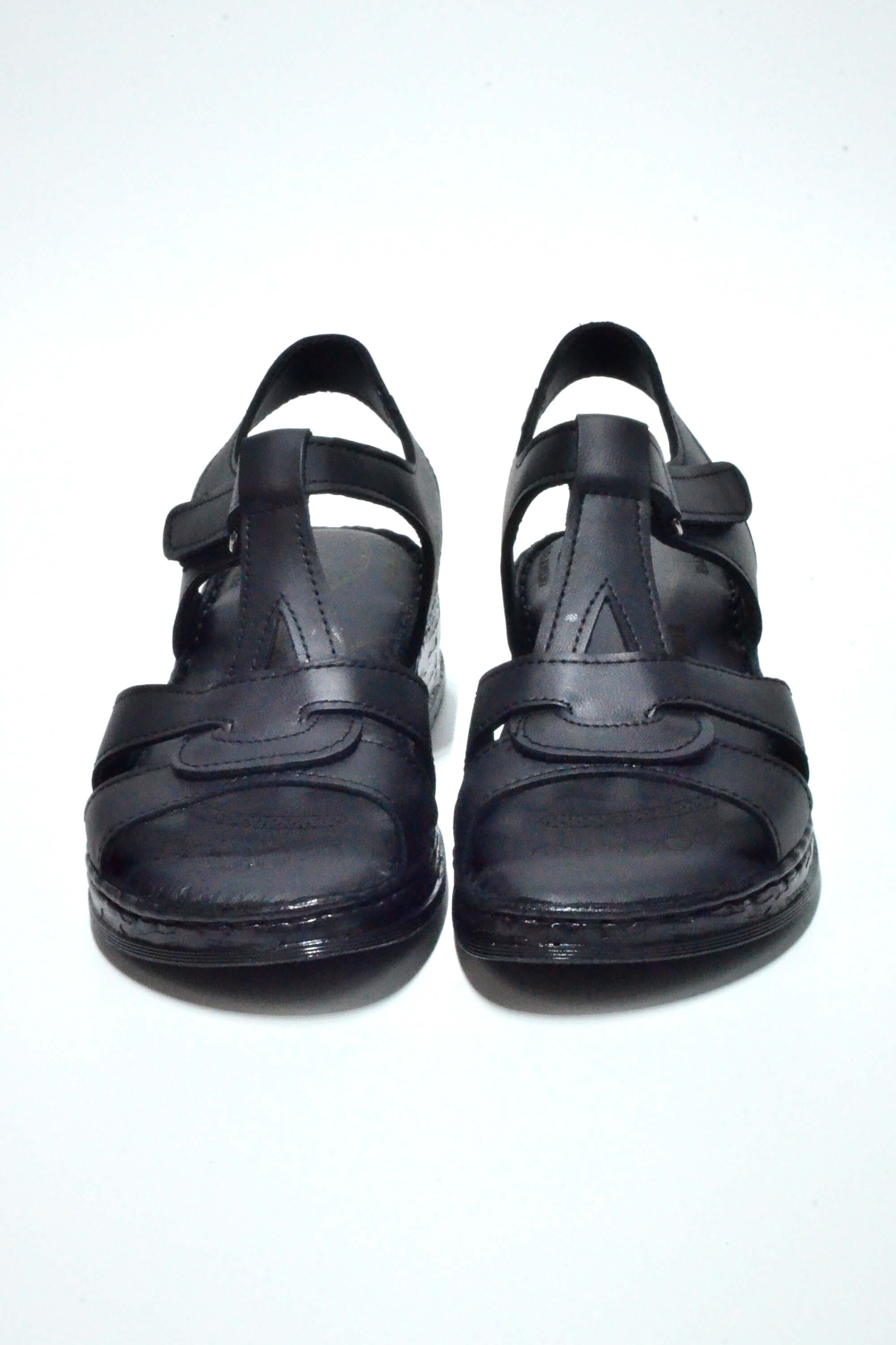 Korkmaz Comfort Hakiki Deri Ahtapot Bant Sandalet 057