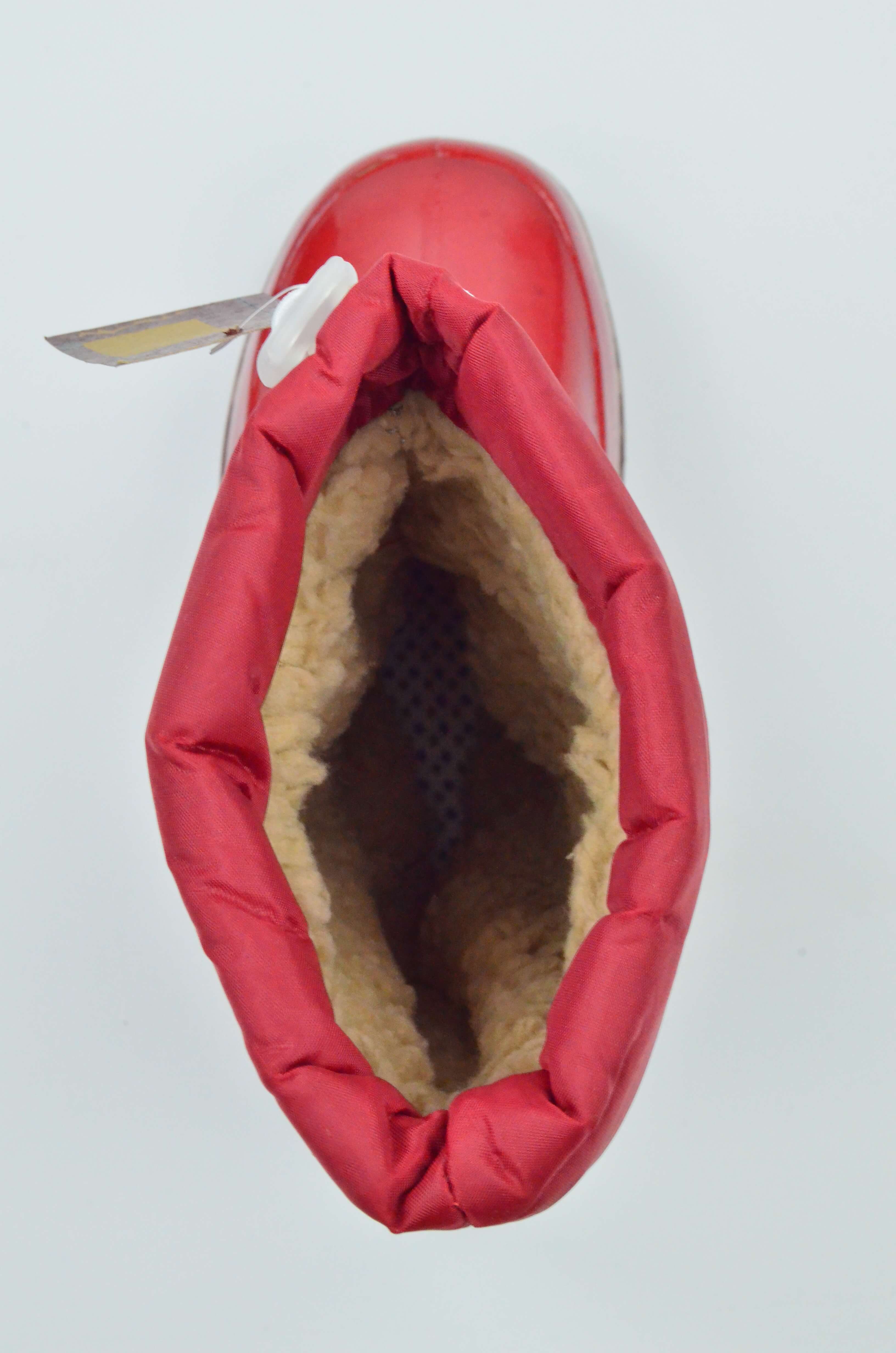 Ayder Plastik Peluşlu Yağmur Çizmesi 3063