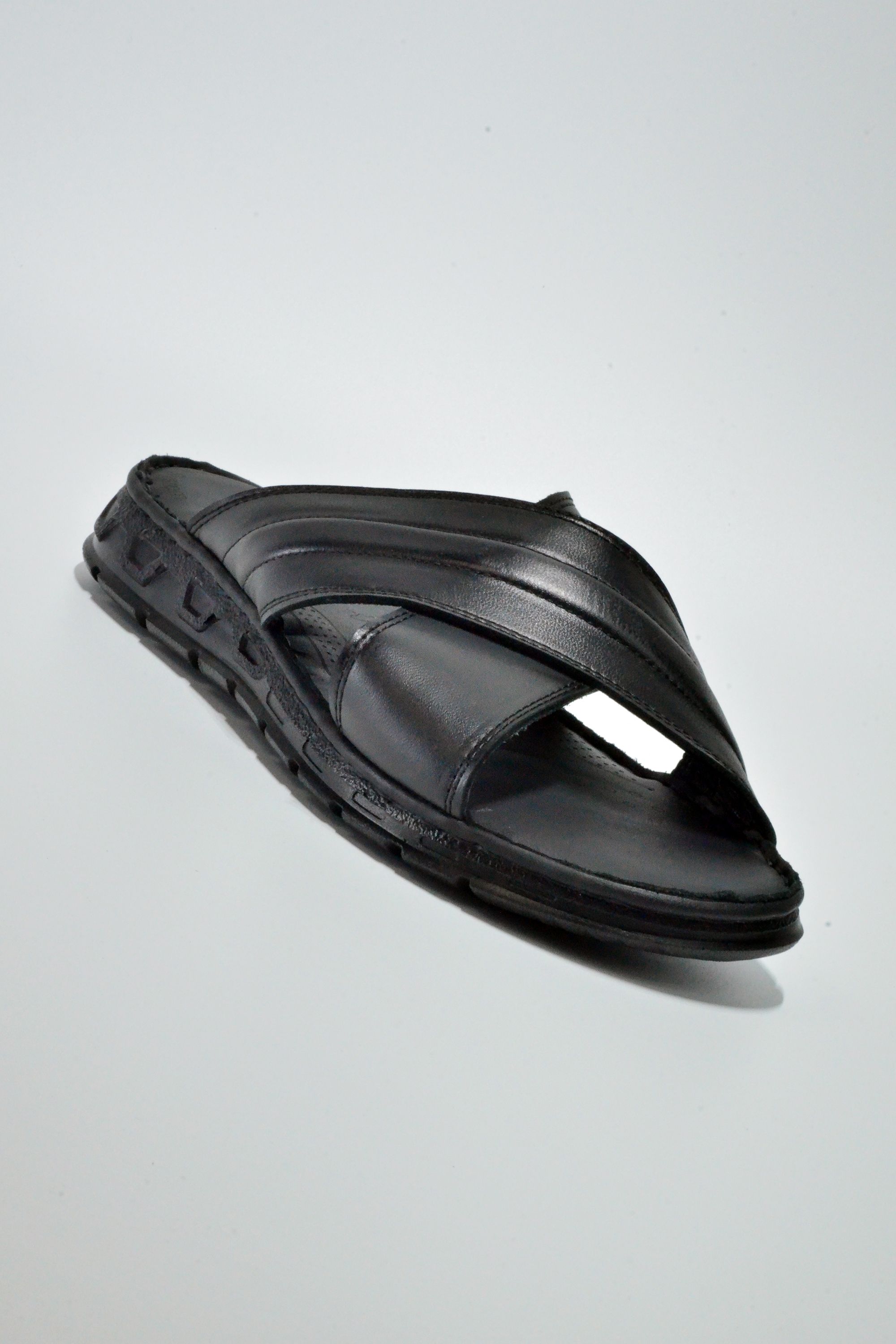Fast Brand Comfort Cilt Çapraz Bant Günlük Terlik FBC2025T350