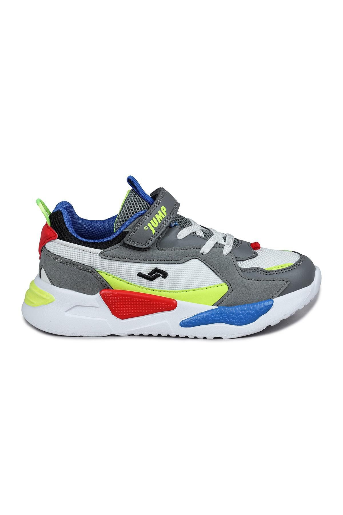 30058 Filet Spor Ayakkabı Gri-Beyaz