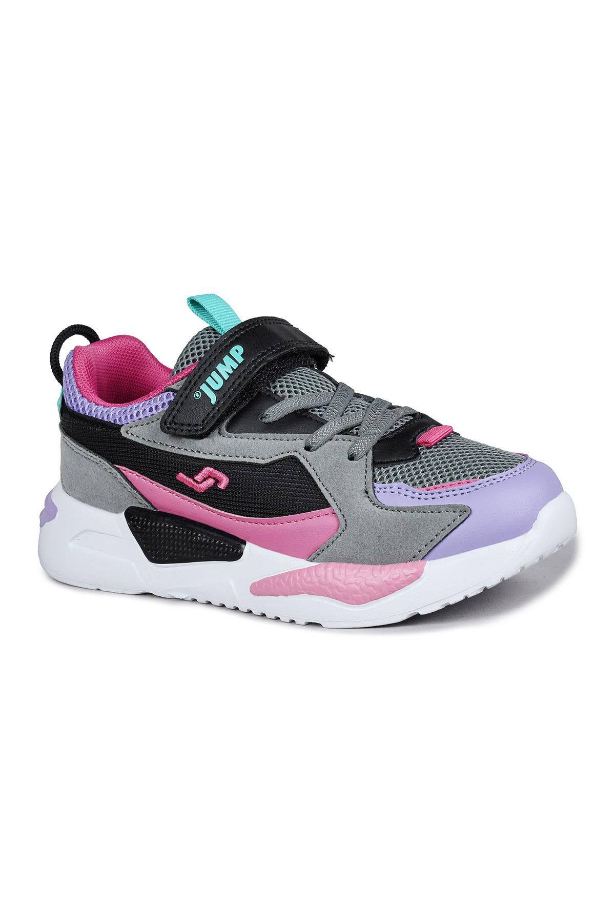 30058 Filet Spor Ayakkabı Gri-Mor