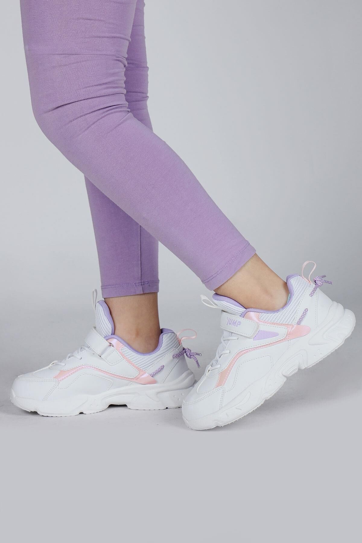 29605 Filet Spor Ayakkabı Beyaz-Pembe