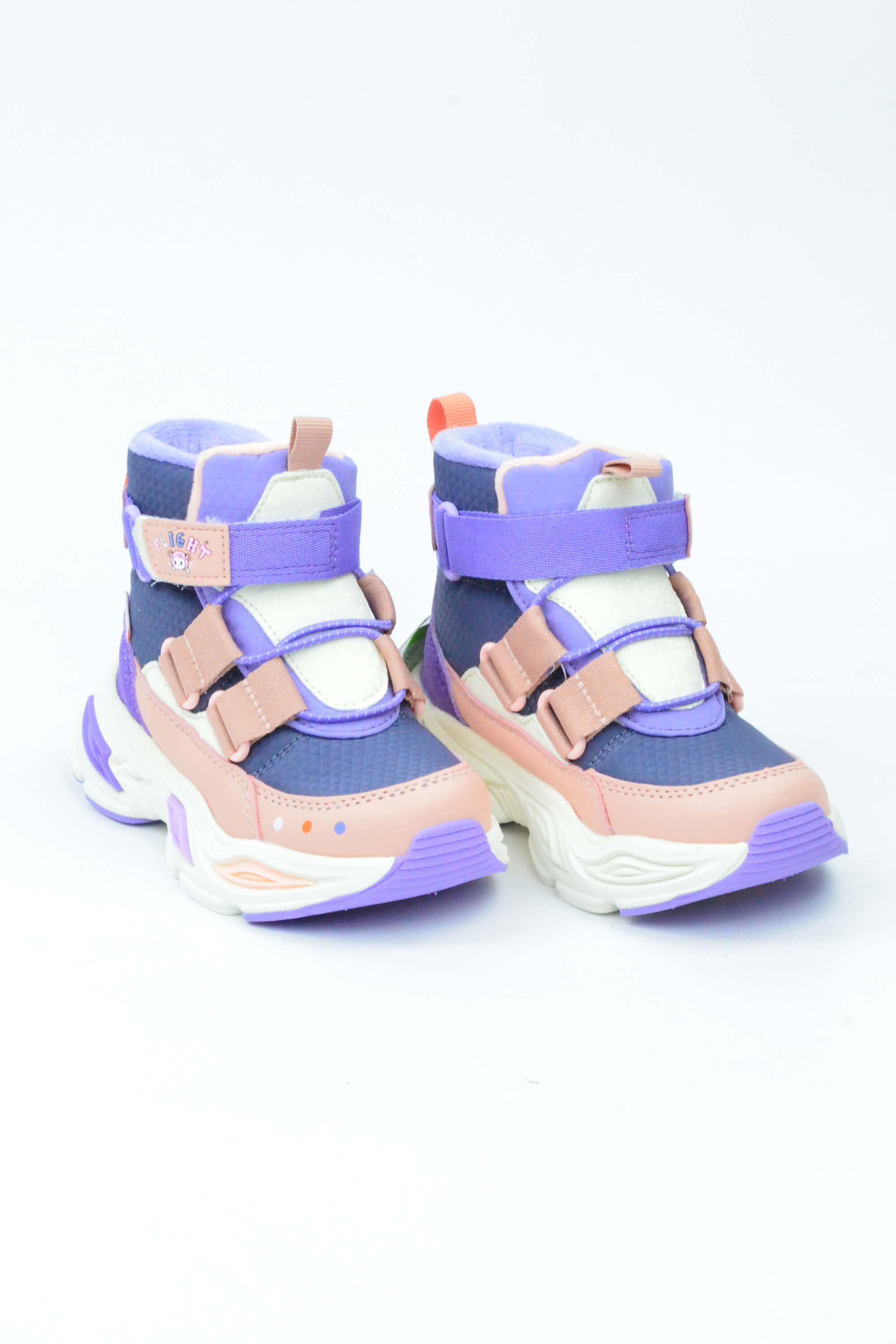 Pepino Lastikli Cırtlı İçi Polarlı Filet Çocuk Kar Botu