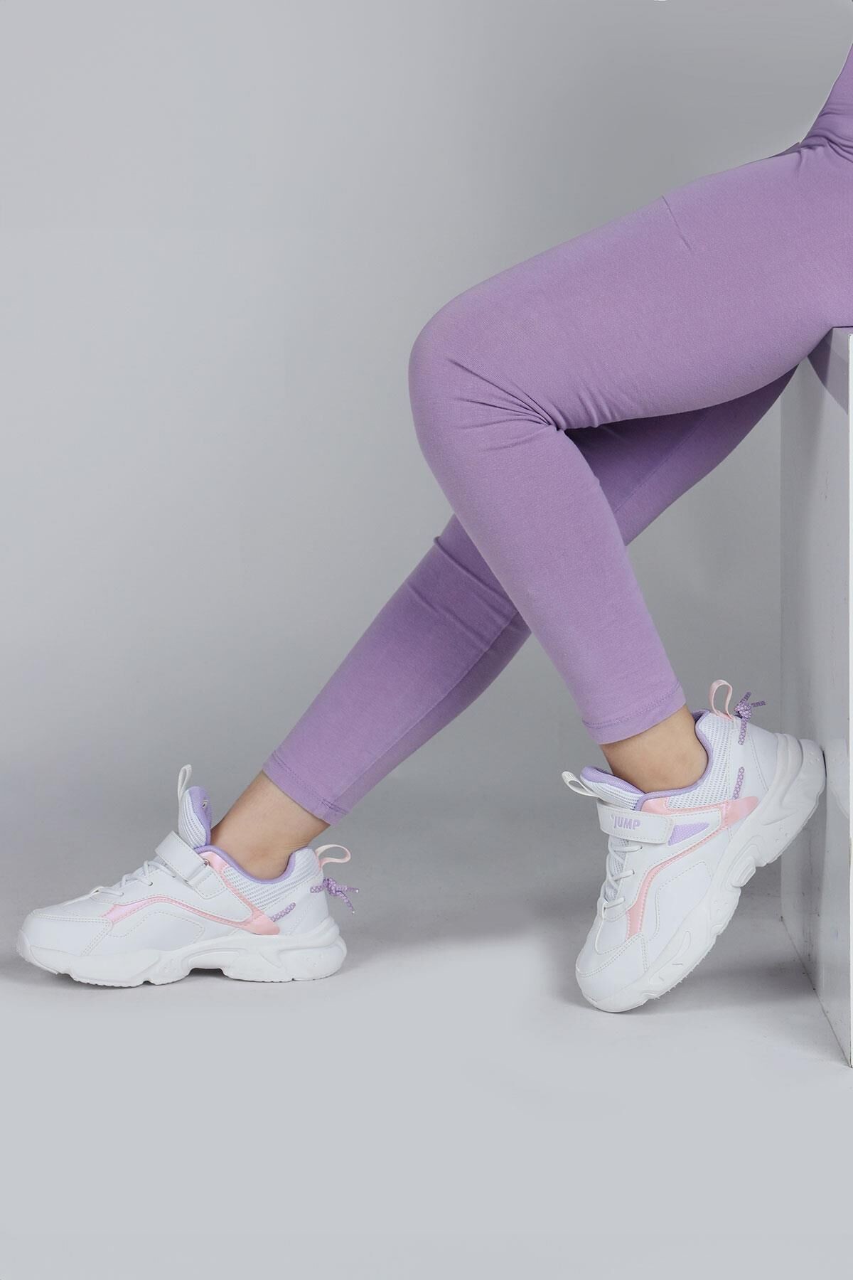29605 Filet Spor Ayakkabı Beyaz-Pembe