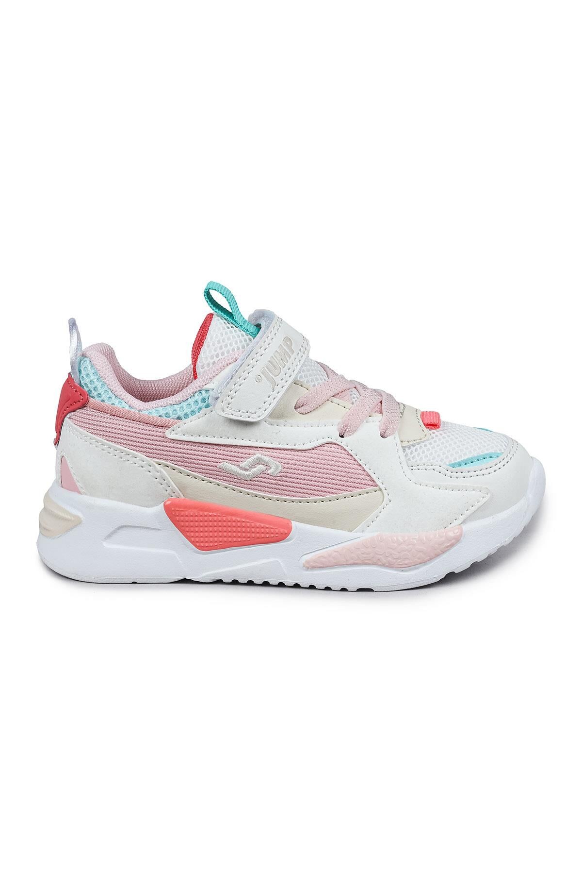 30058 Patik Spor Ayakkabı Bej-Pembe