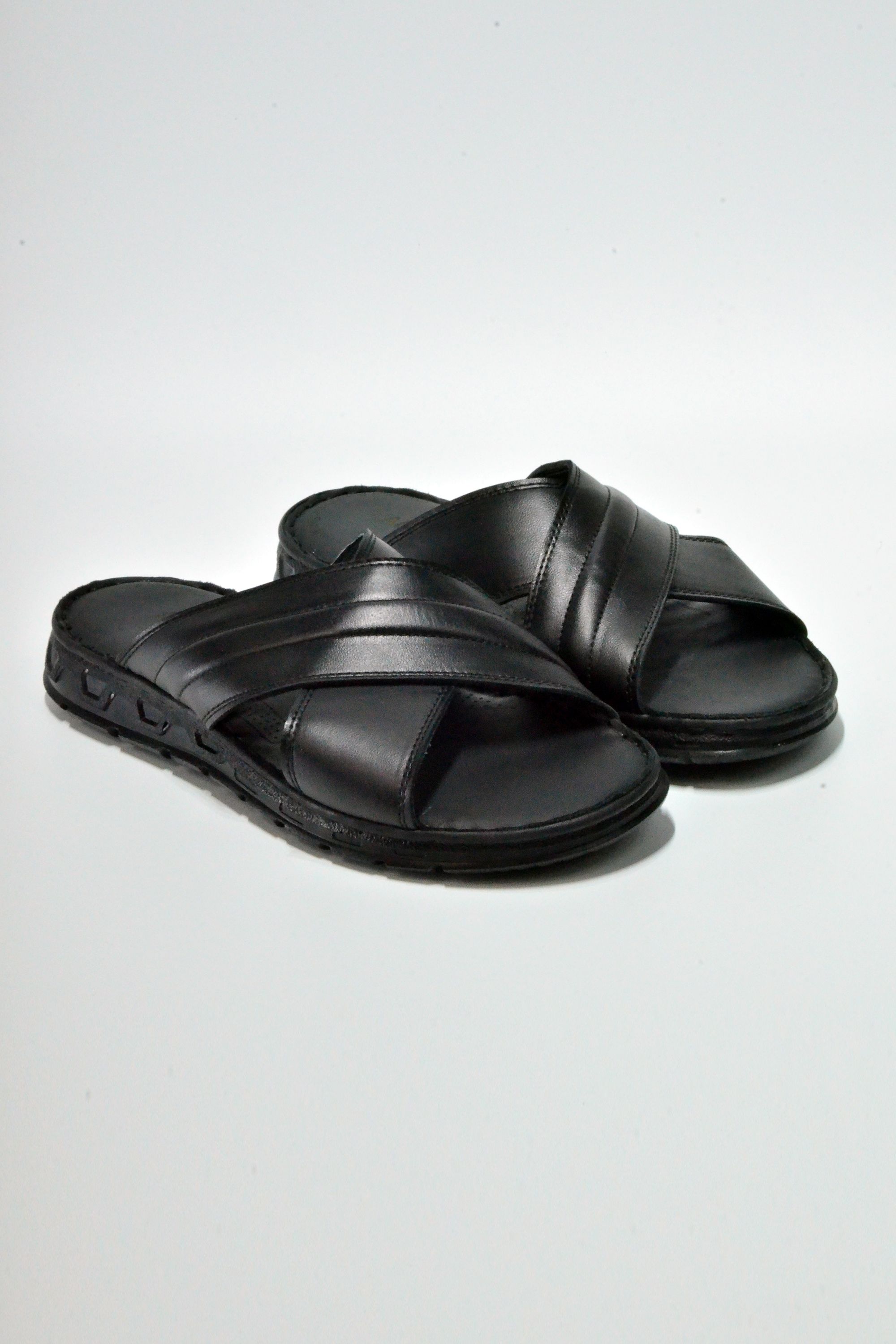 Fast Brand Comfort Cilt Çapraz Bant Günlük Terlik FBC2025T350
