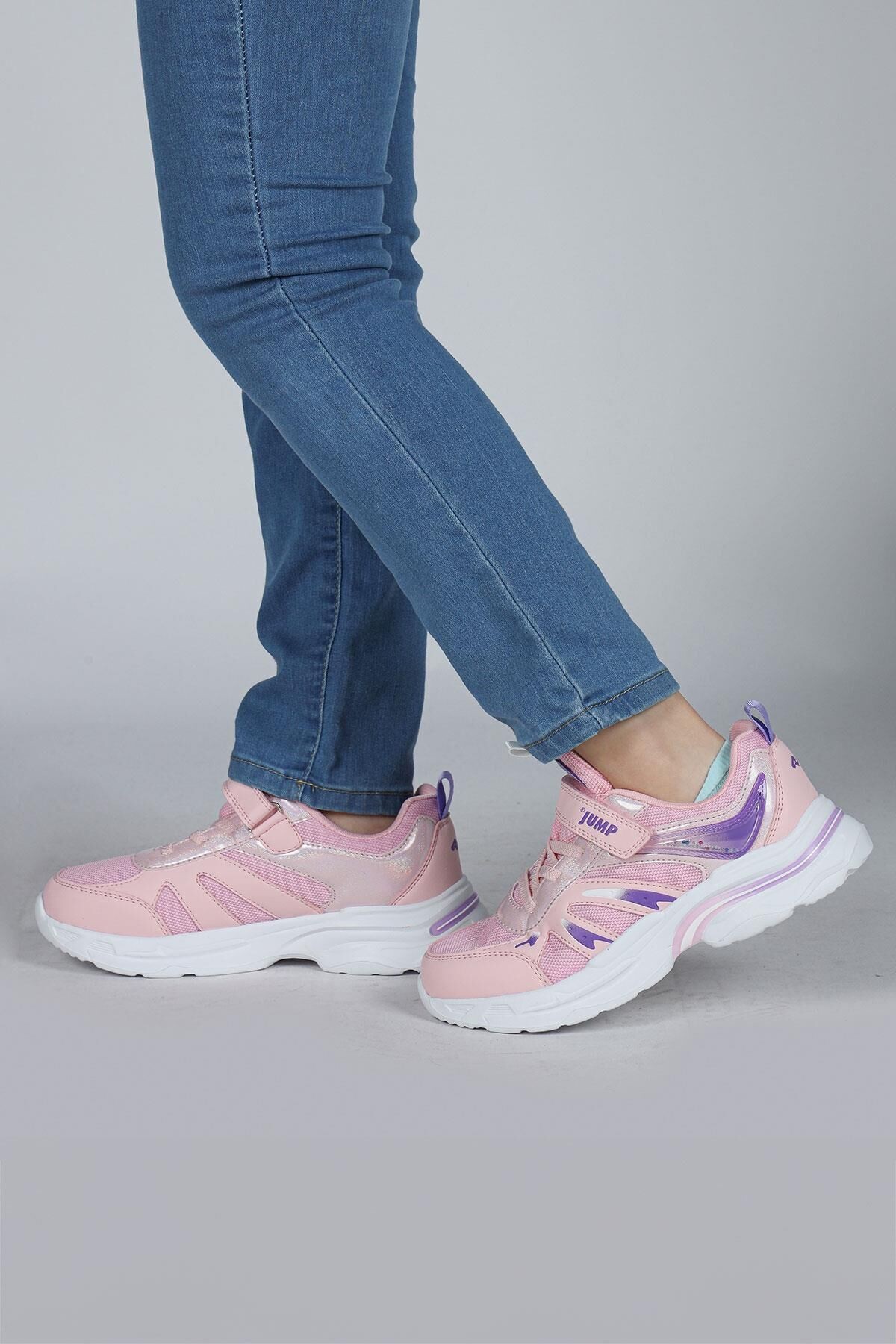 30053 Filet Spor Ayakkabı Pembe-Mor