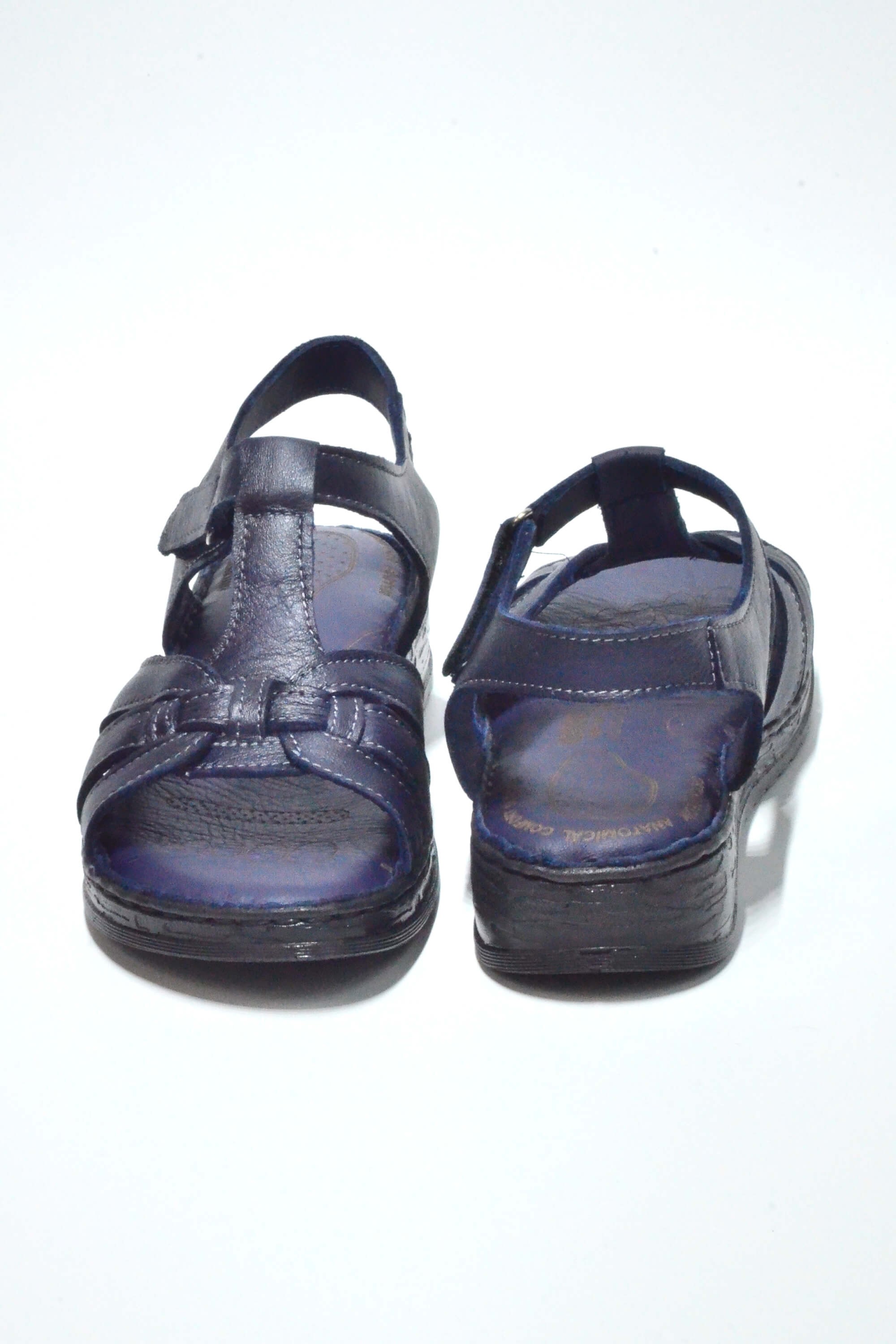 Korkmaz Comfort Hakiki Deri Ahtapot Bant Sandalet 054