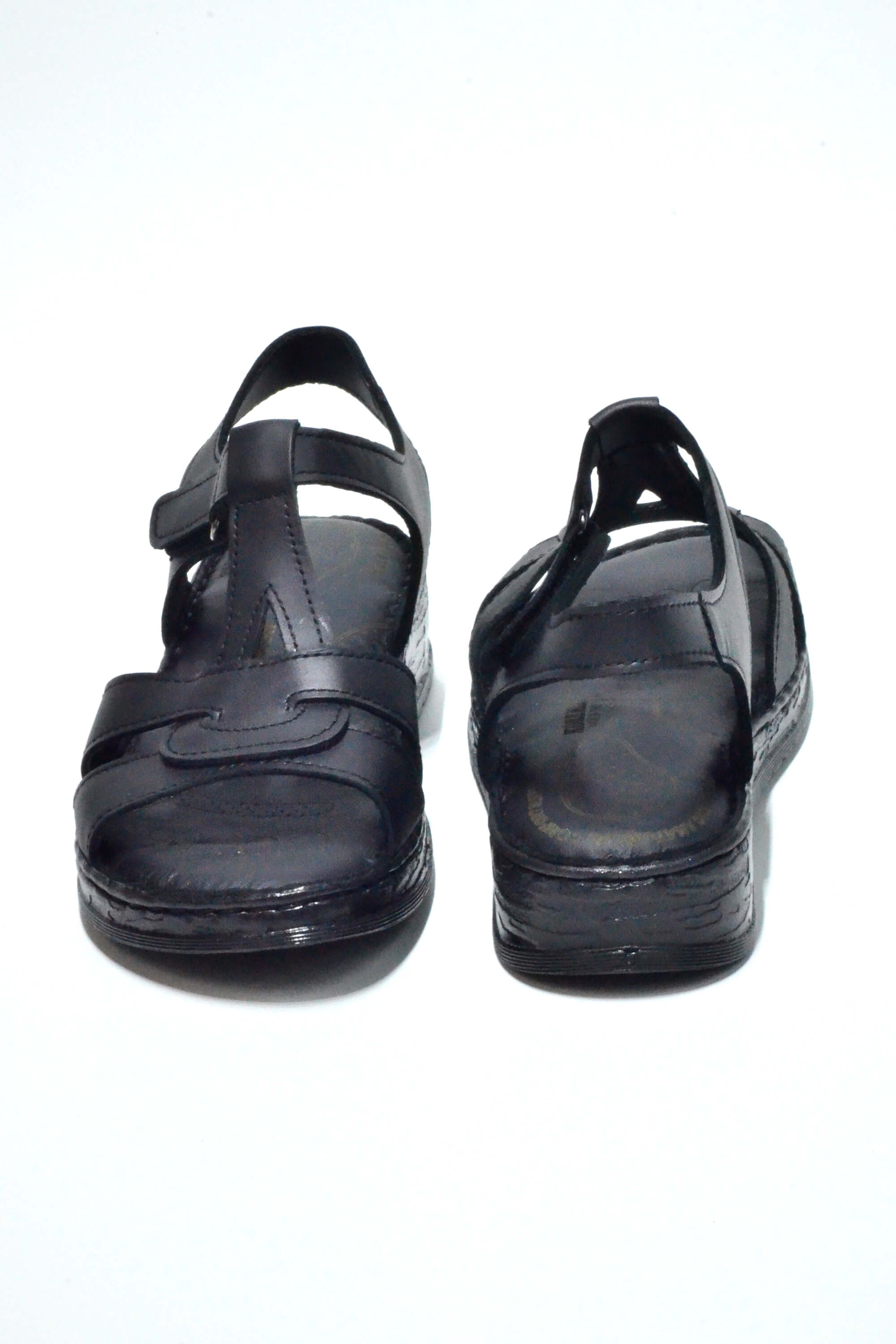 Korkmaz Comfort Hakiki Deri Ahtapot Bant Sandalet 057