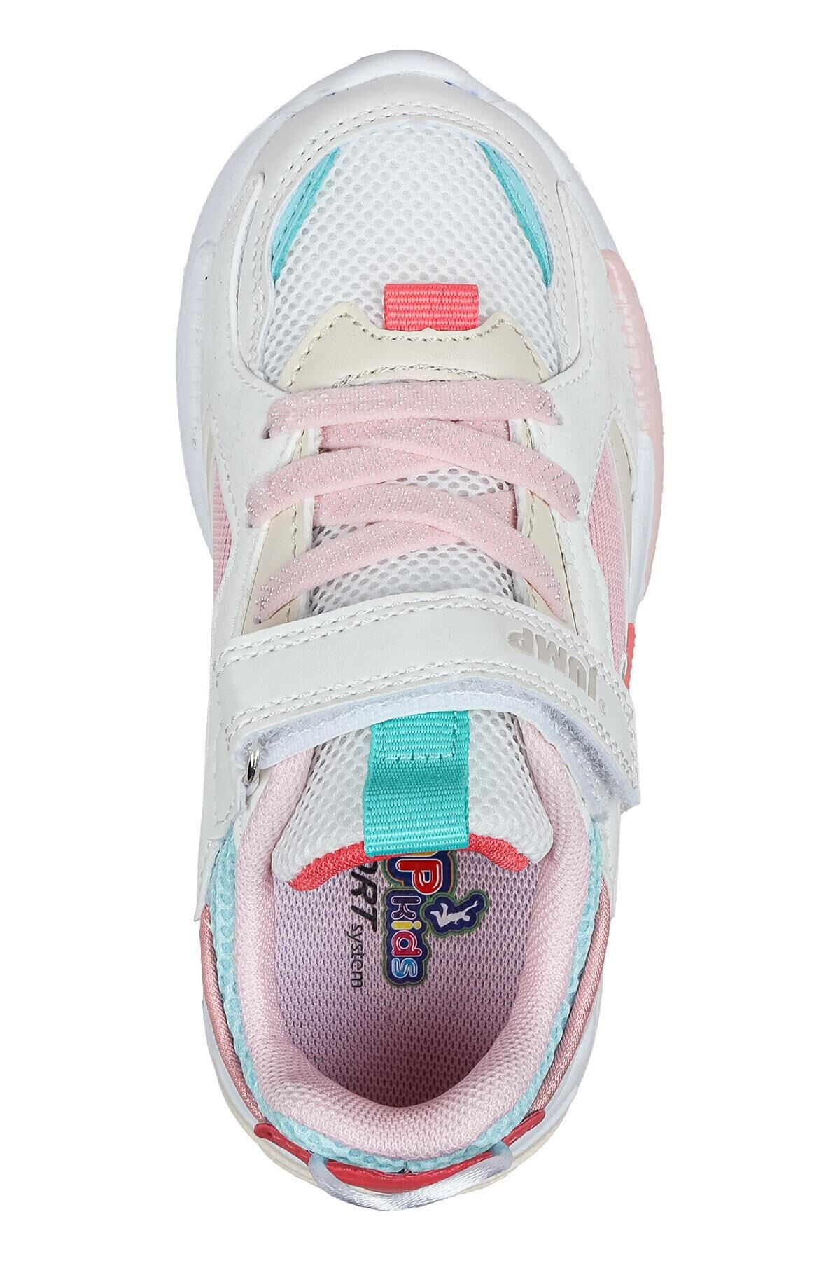 30058 Patik Spor Ayakkabı Bej-Pembe