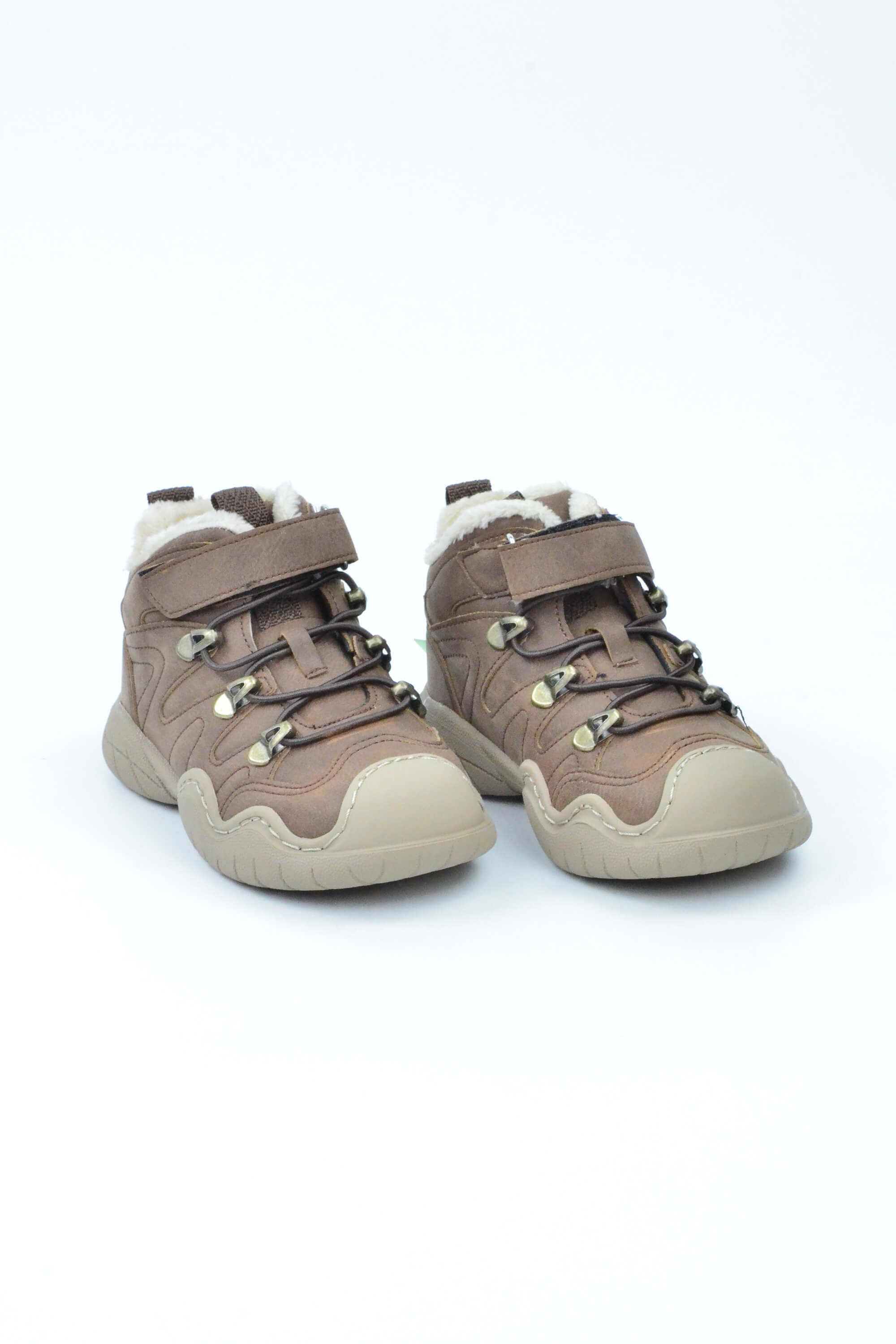 Pepino Lastikli Cırtlı İçi Polarlı Dalga Desen Patik Çocuk Bot