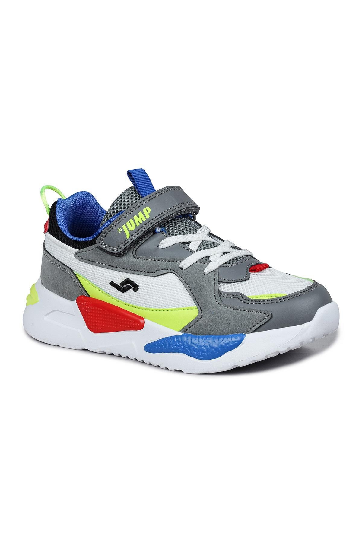 30058 Filet Spor Ayakkabı Gri-Beyaz