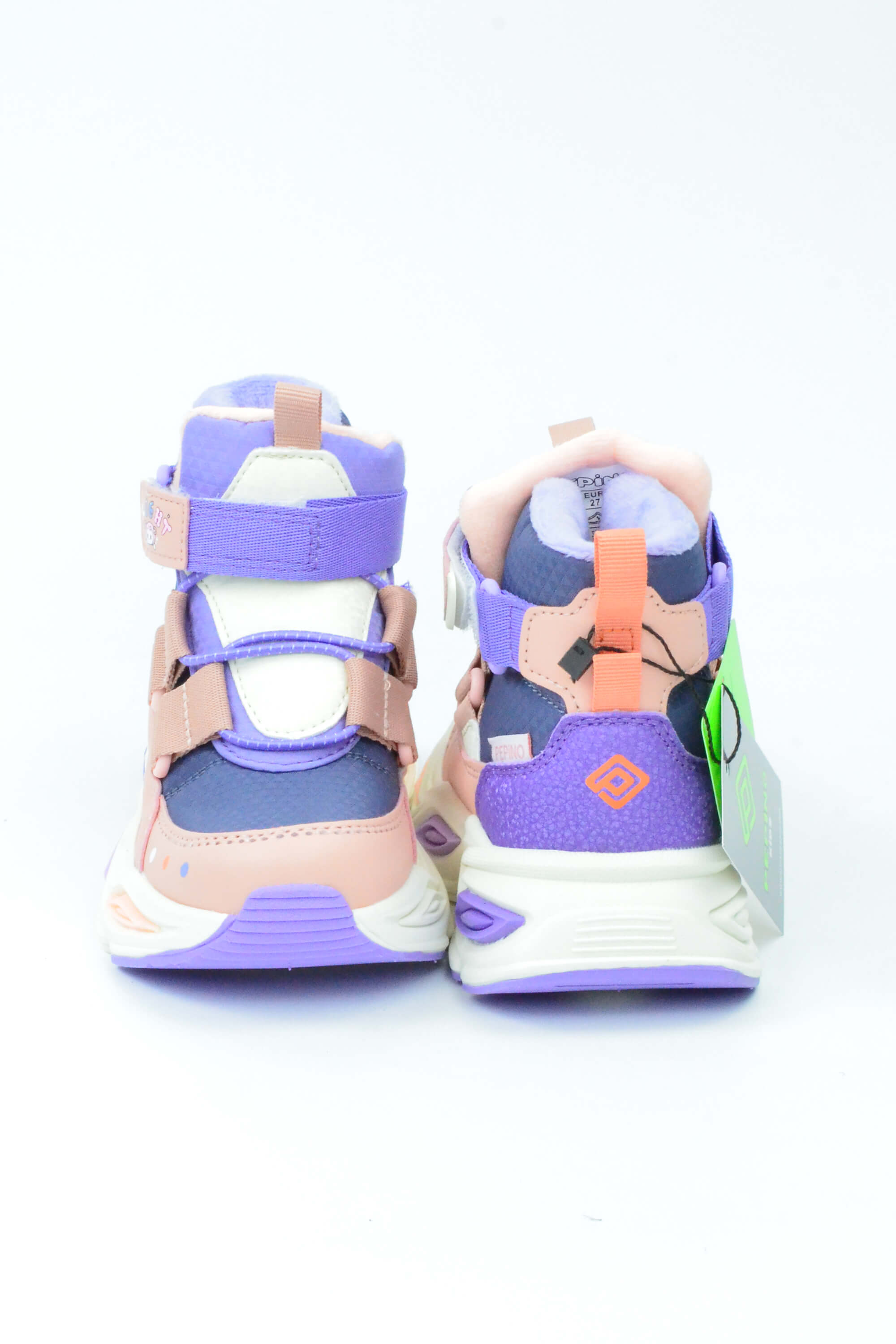 Pepino Lastikli Cırtlı İçi Polarlı Filet Çocuk Kar Botu