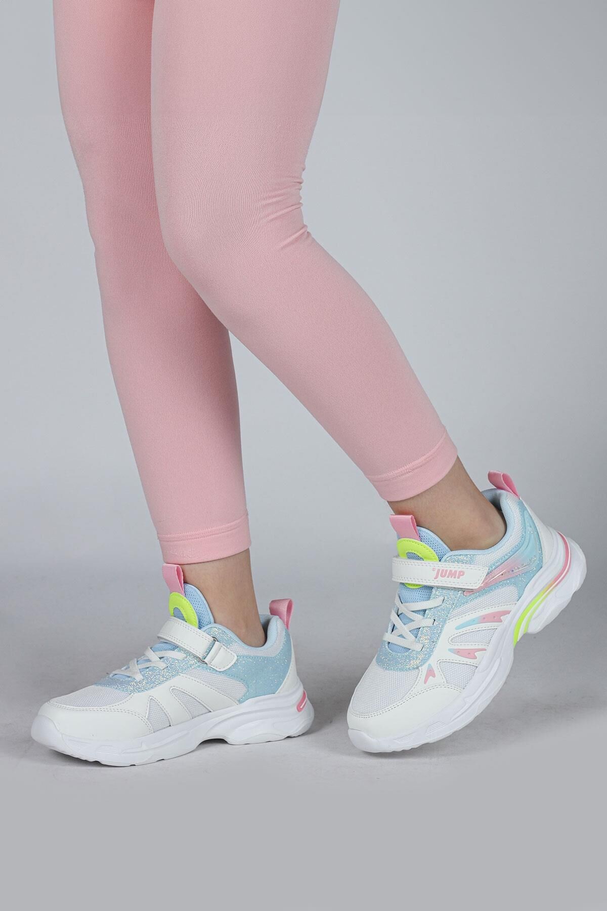 30053 Filet Spor Ayakkabı Beyaz-Pembe