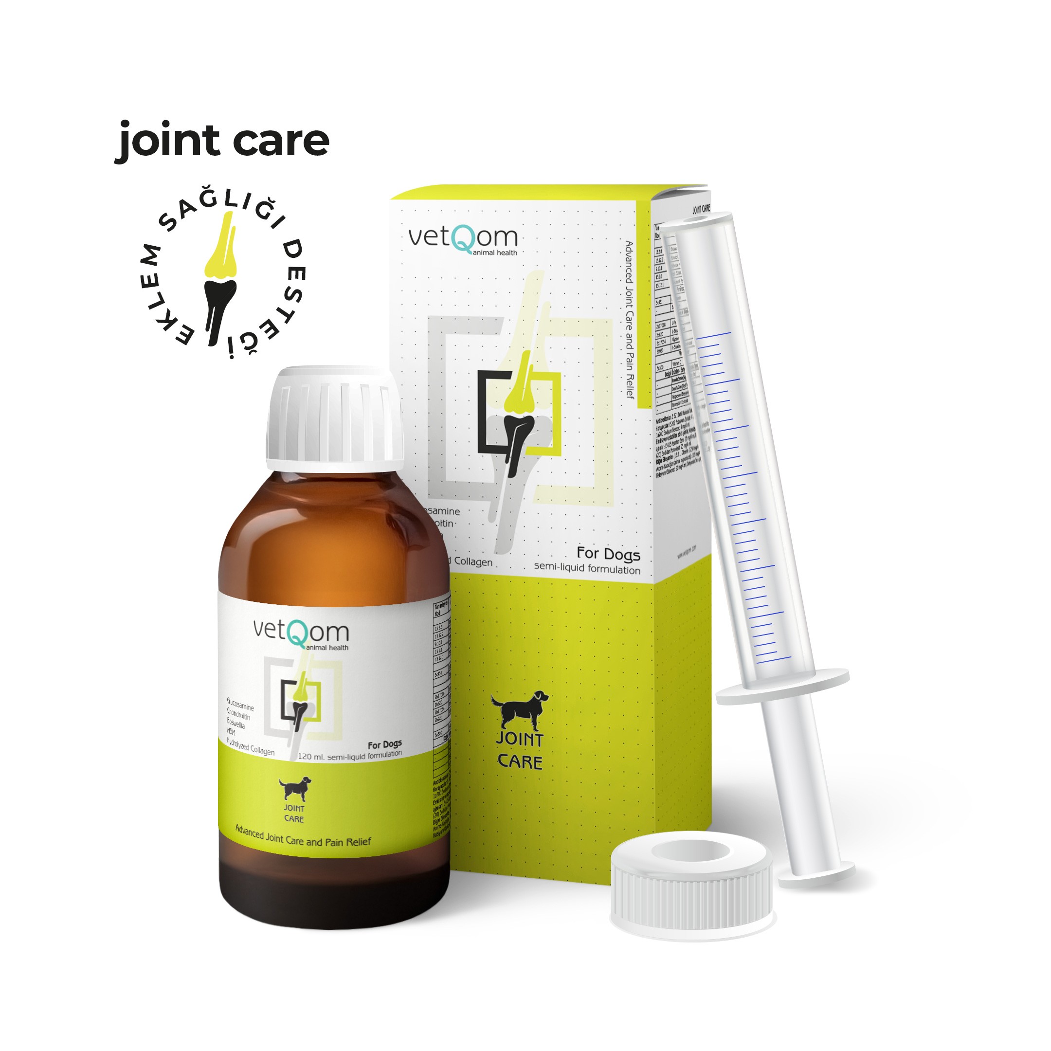 Köpek Joint Care – Eklem Sağlığı – Ağrı Yönetimi – 120 ml.