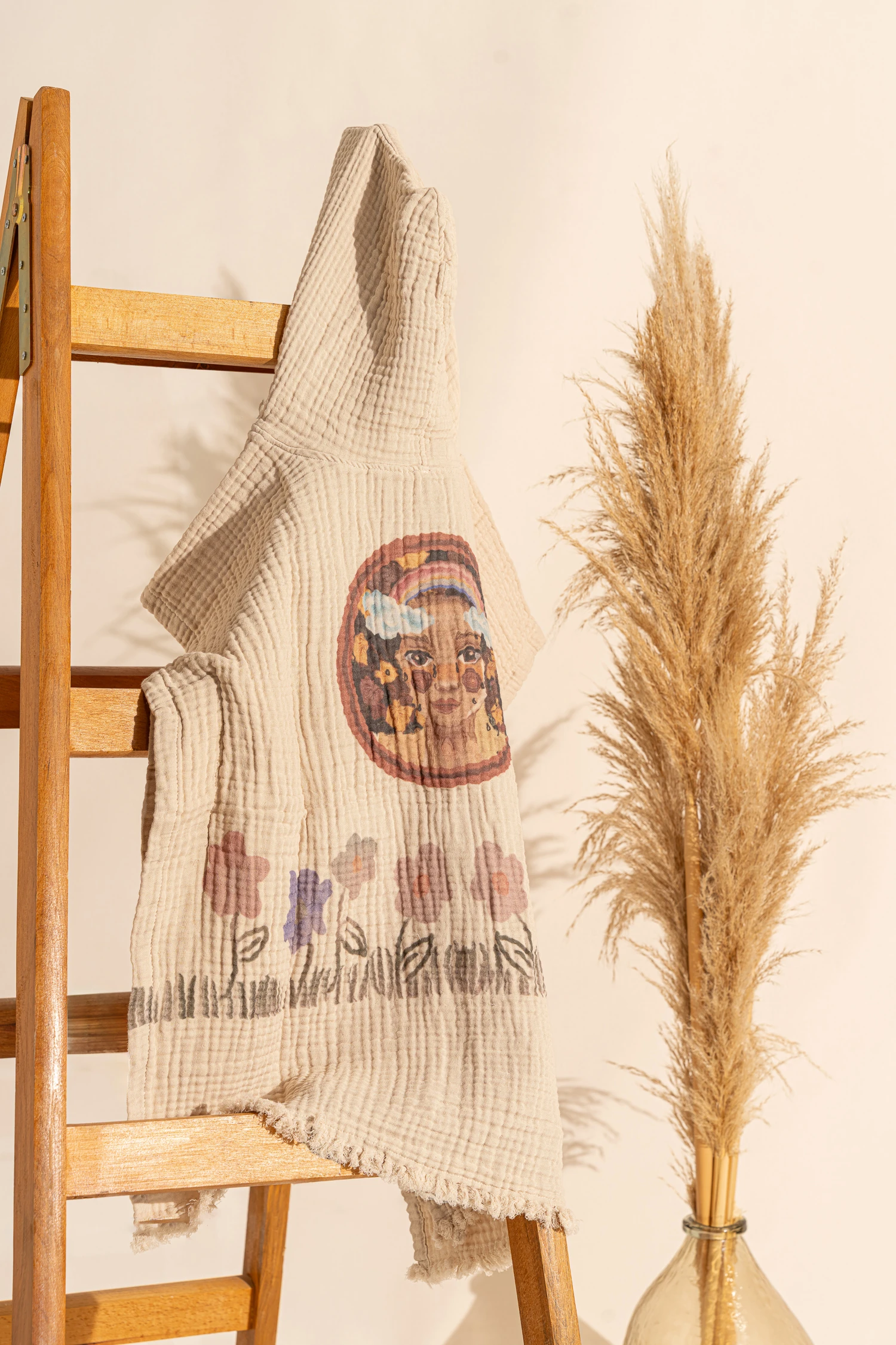 Çocuk Müslin Panço: Nature Knows Model