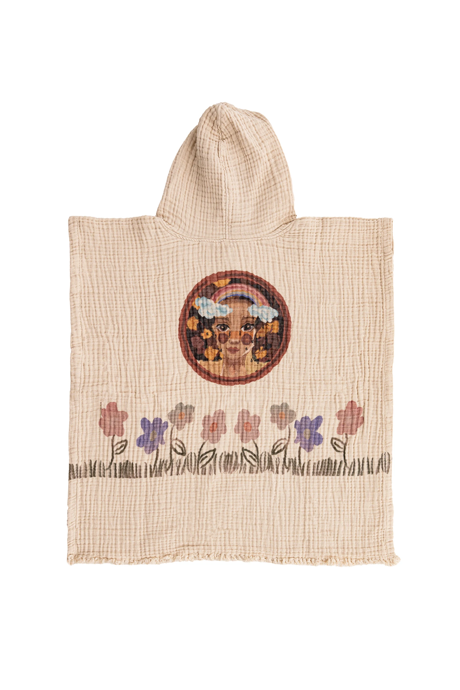 Yetişkin - Çocuk Takım Müslin Panço: Nature Knows Model