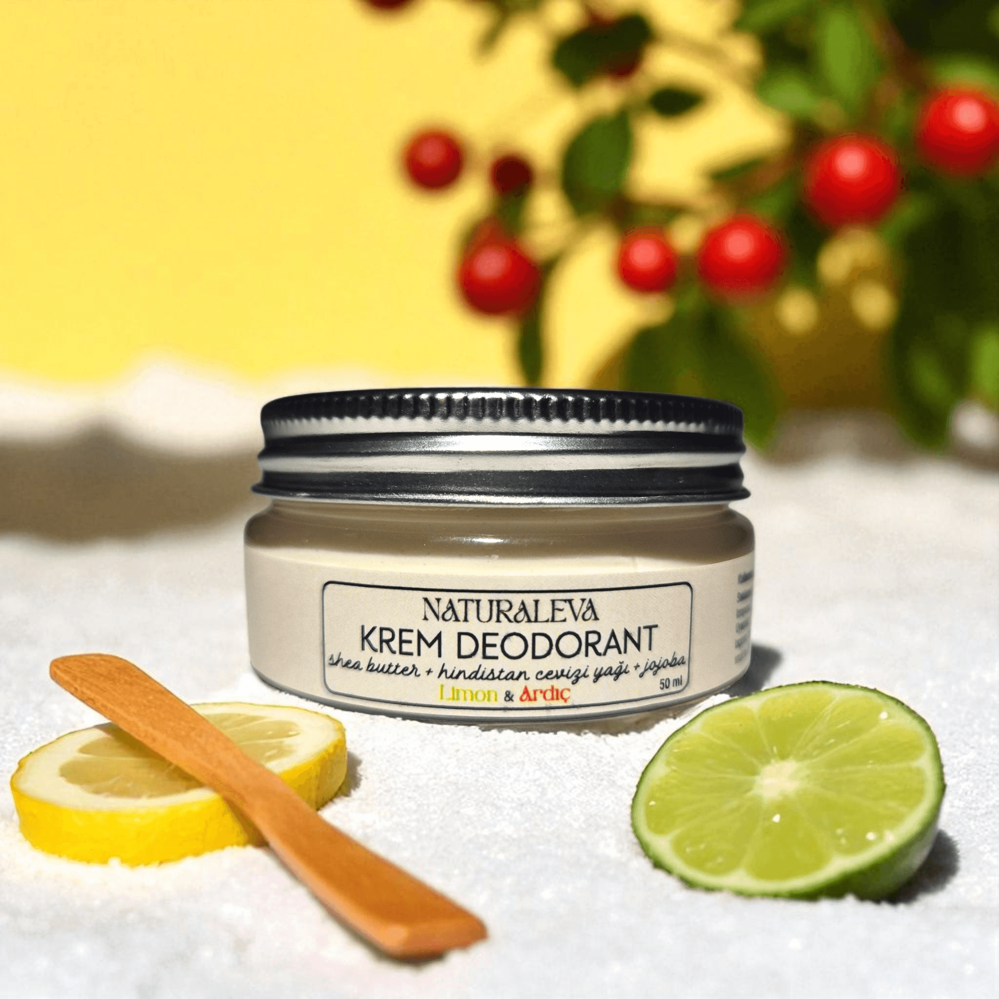 Doğal Krem Deodorant Erkek (50ml) 