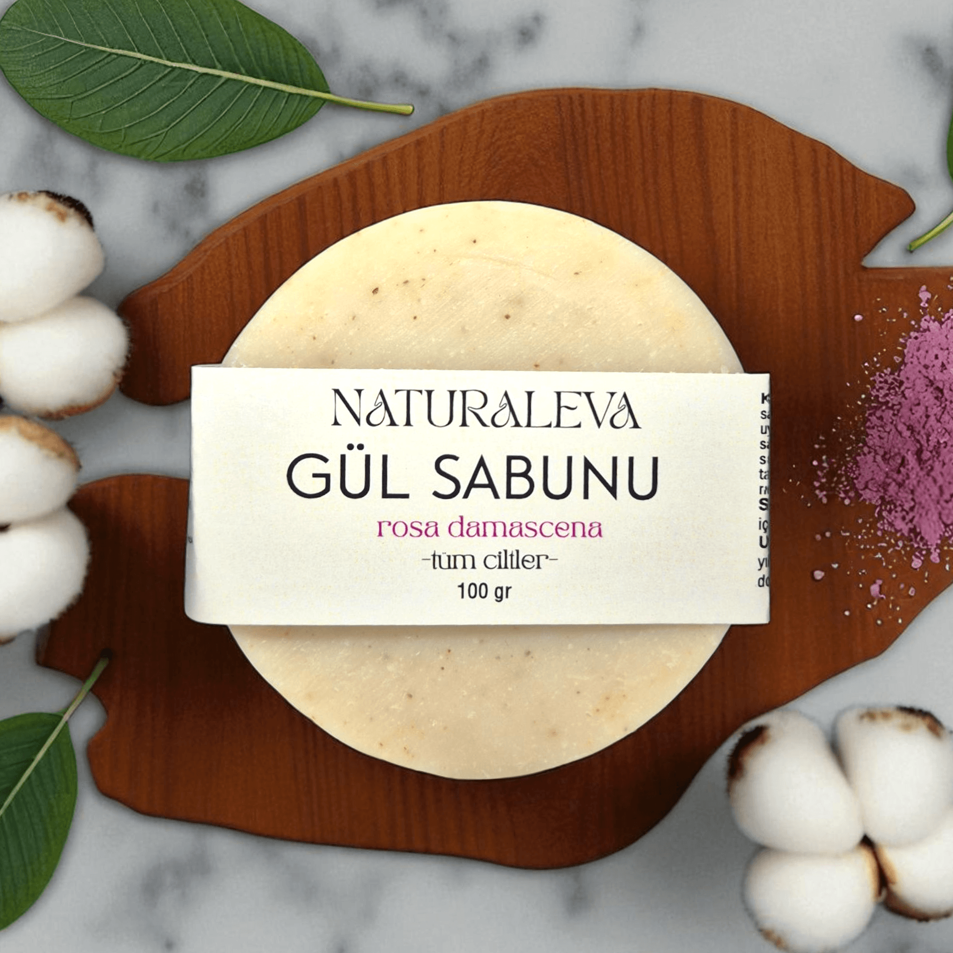 Doğal Gül Sabunu (100gr)