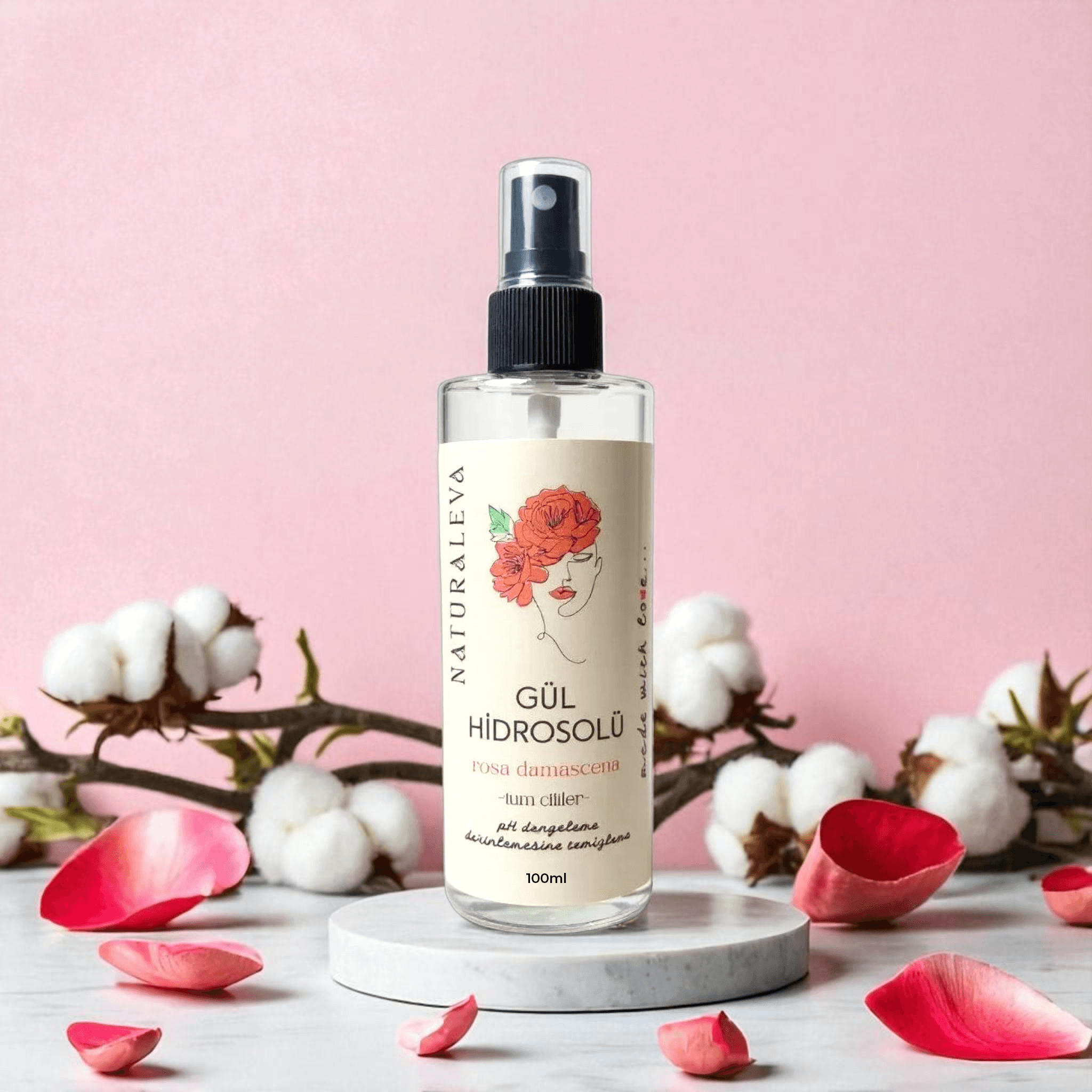 Saf Gül Hidrosolü (100ml)