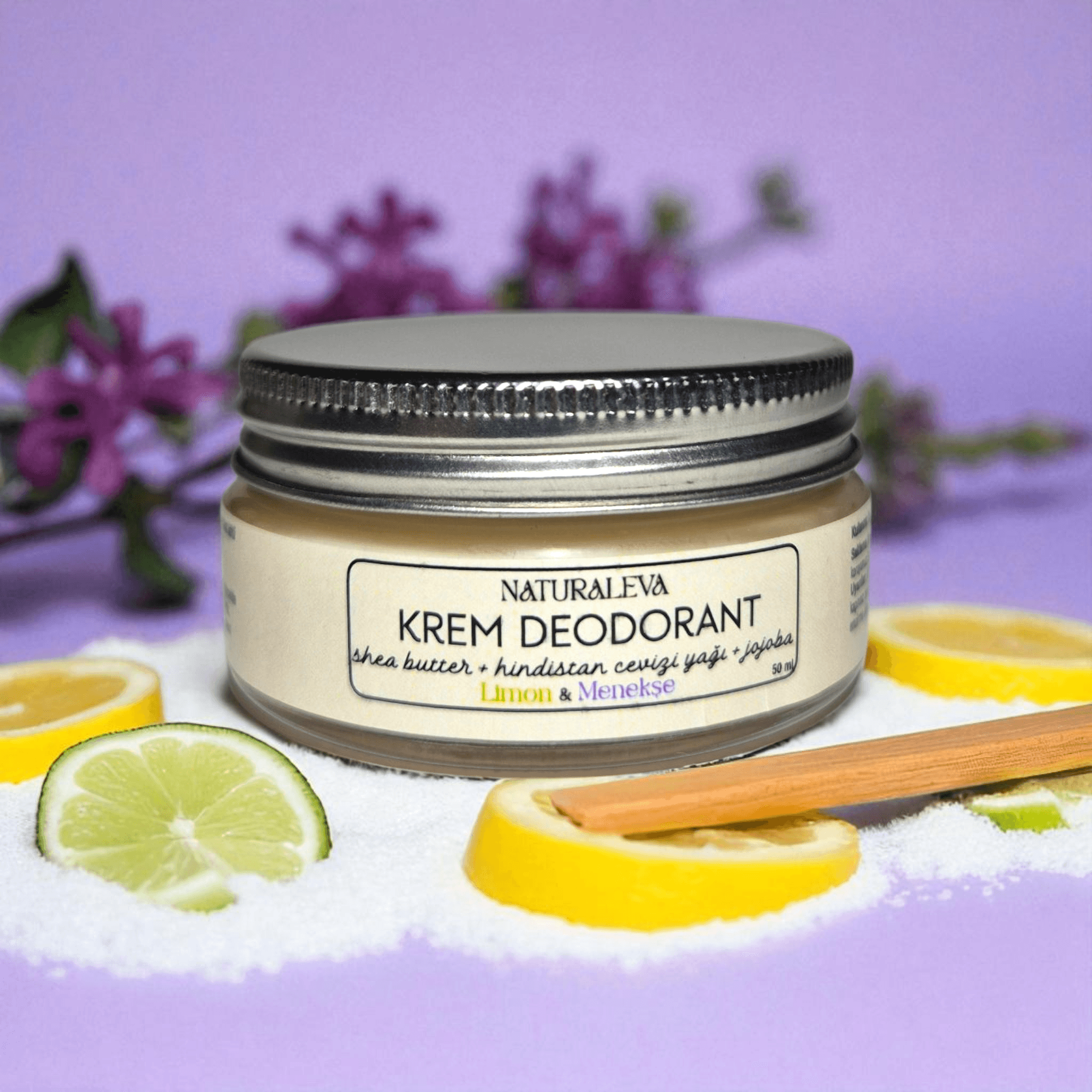 Doğal Krem Deodorant Kadın (50ml) 