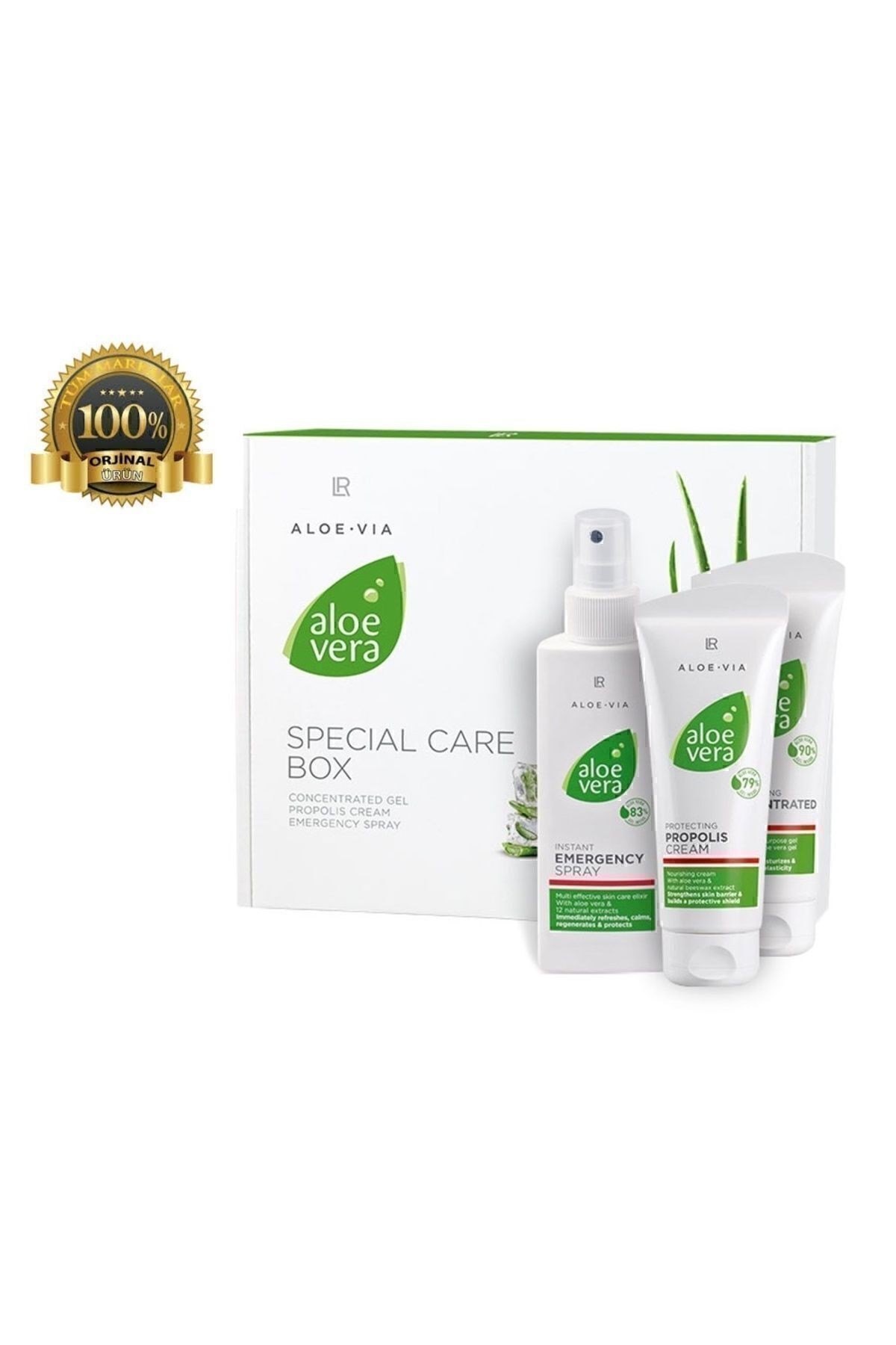 1Aloe Via Aloe Vera Special Care Box Acil Durum Ilk Yardım Seti Ty20650101