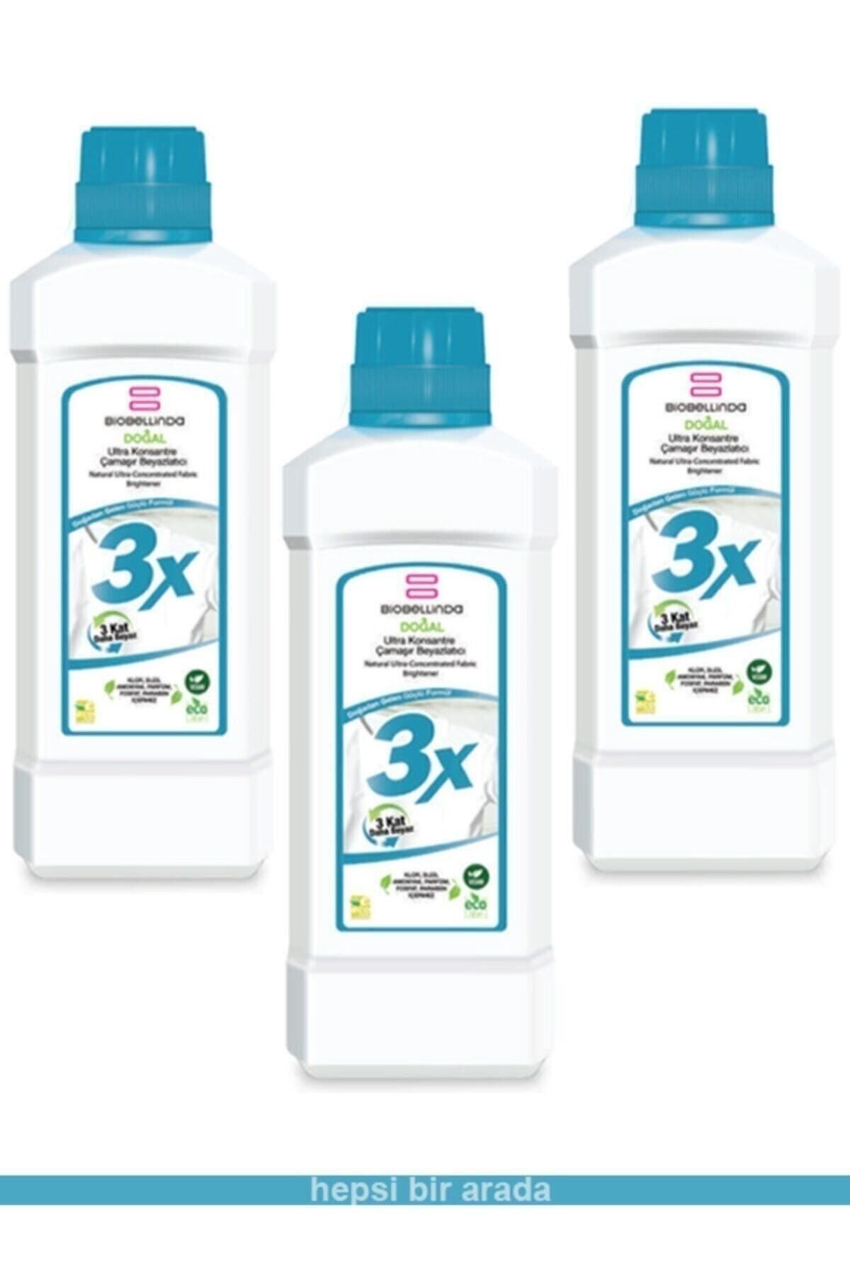 3 Adet - 3x Ultra Konsantre Çamaşır Beyazlatıcı 750 gr