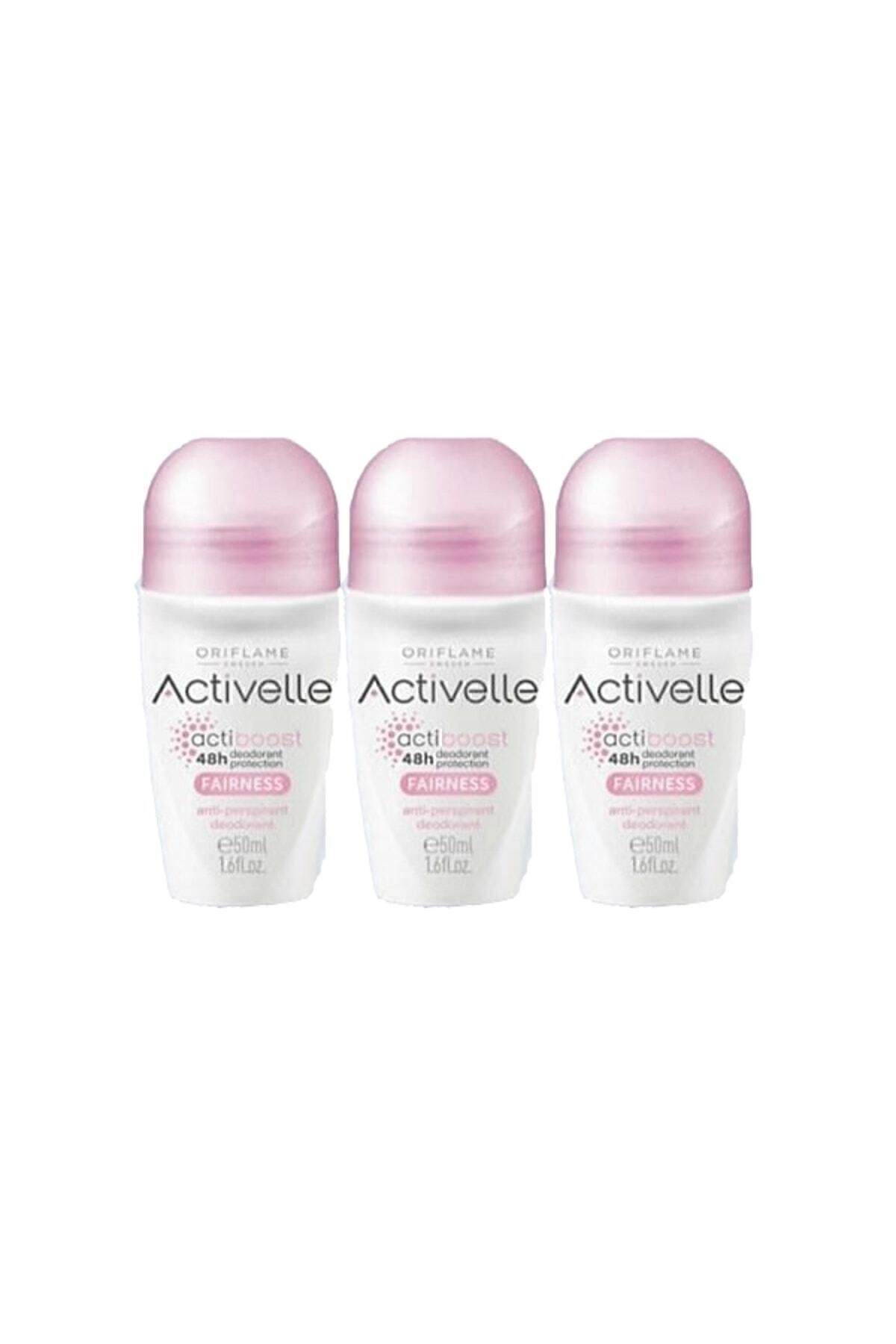 Activelle Fairness Anti-perspirant Deodorant Roll-on 3 Adet