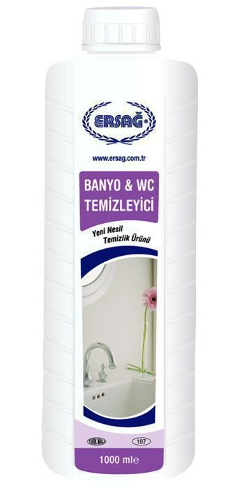 Ersağ Banyo & WC Temizleyici (Antifungal) – Derinlemesine Hijyen Sağlayan Formül