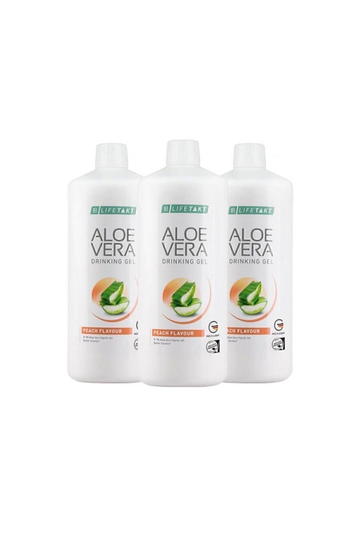 Aloe Vera Jel Içecek Şeftali 3'lü Set