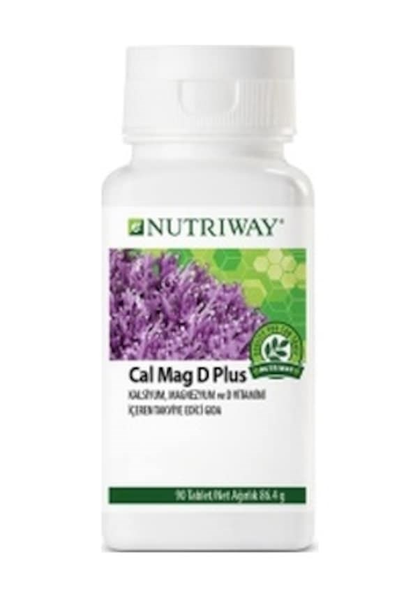 Amway Calcium Magnesium   D Plus Nutrıway 90   Tablet